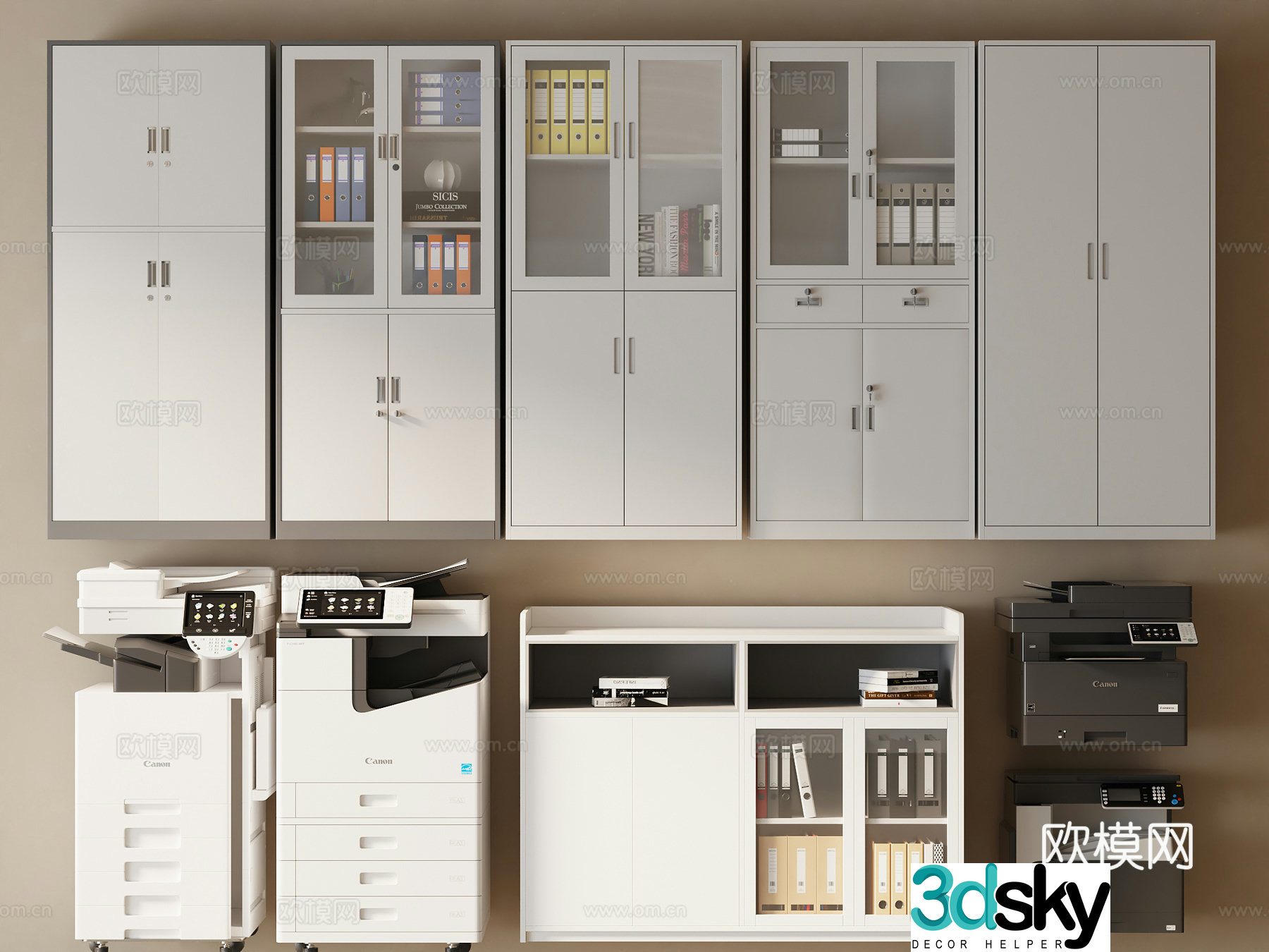 File cabinet File cabinet Office cabinet Printer cabinet Printer cabinet Printer 3D model
