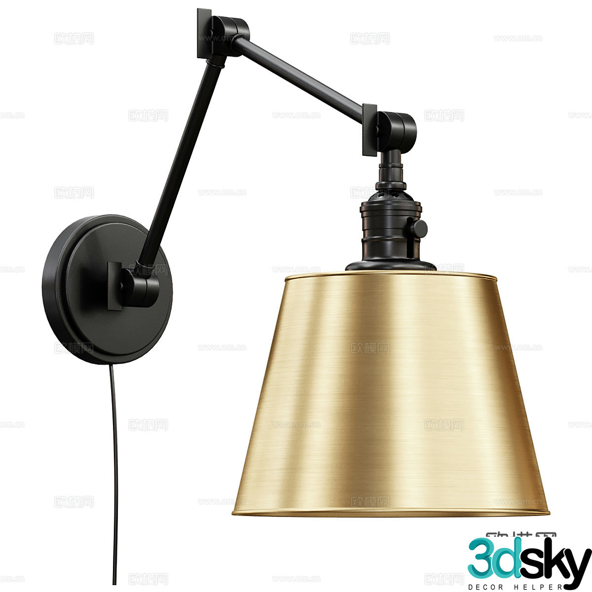 Wall lamp 3d model