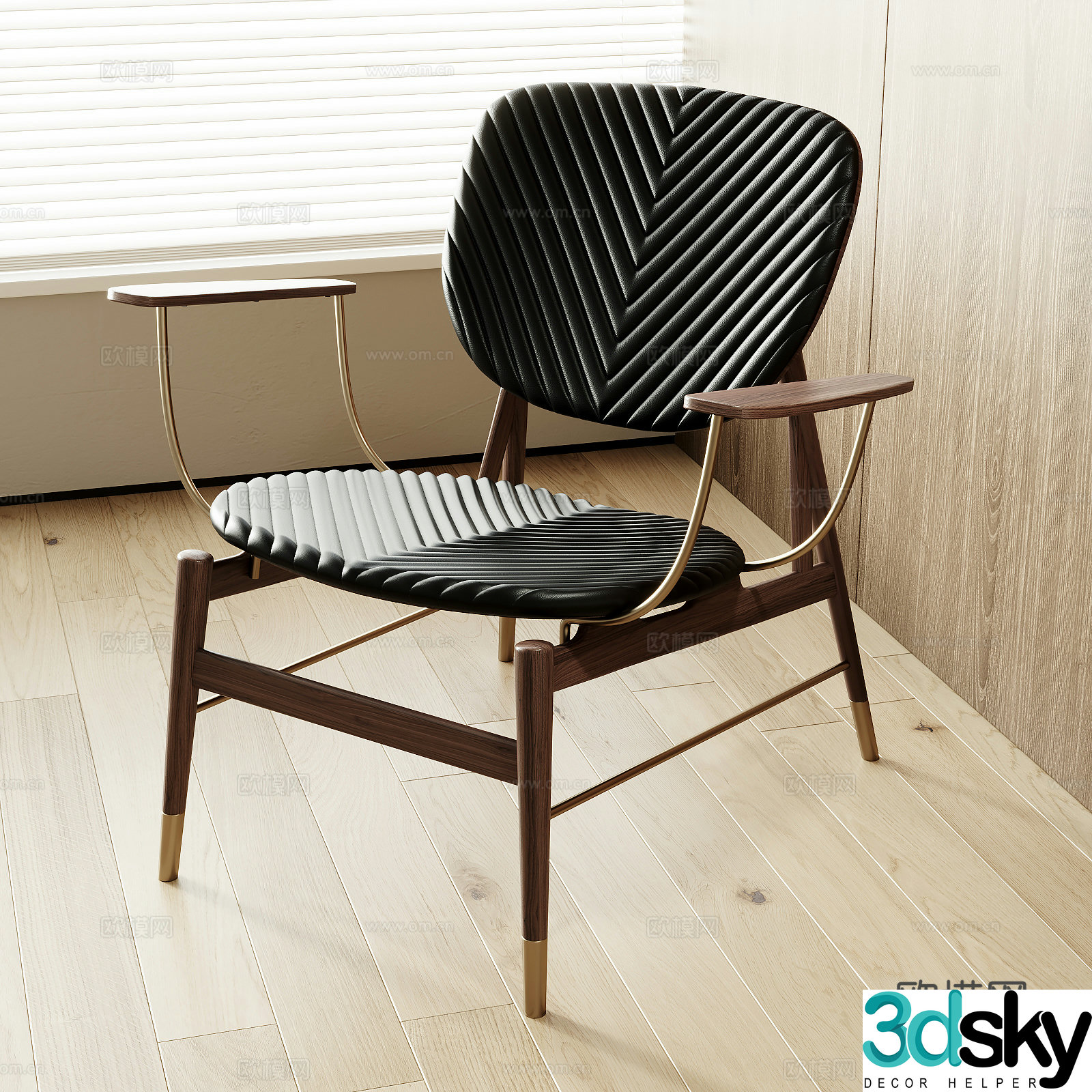 Wasabi Leisure Chair 3D Model