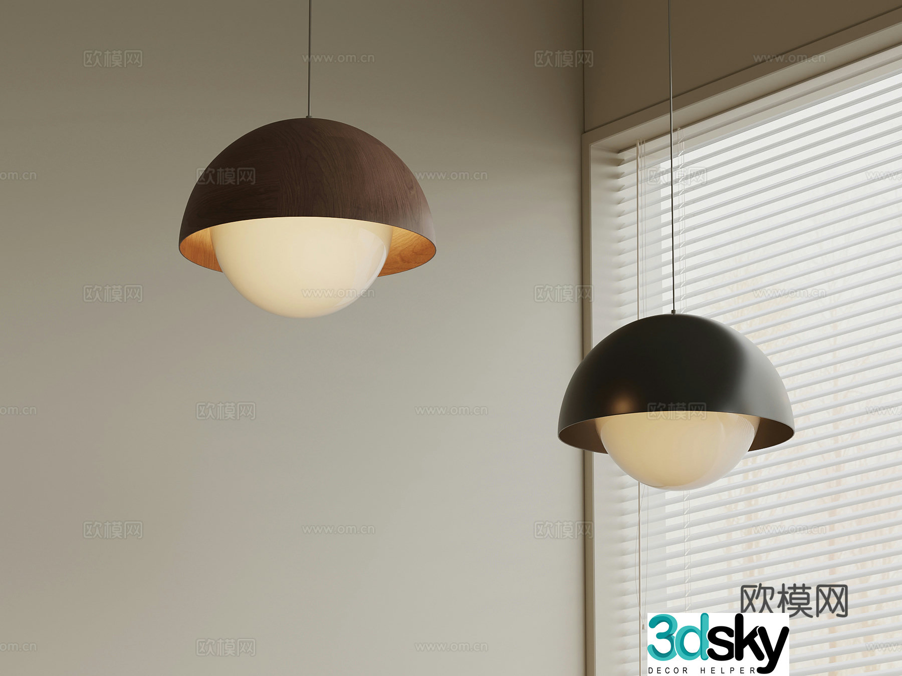 3D model of medieval style chandelier