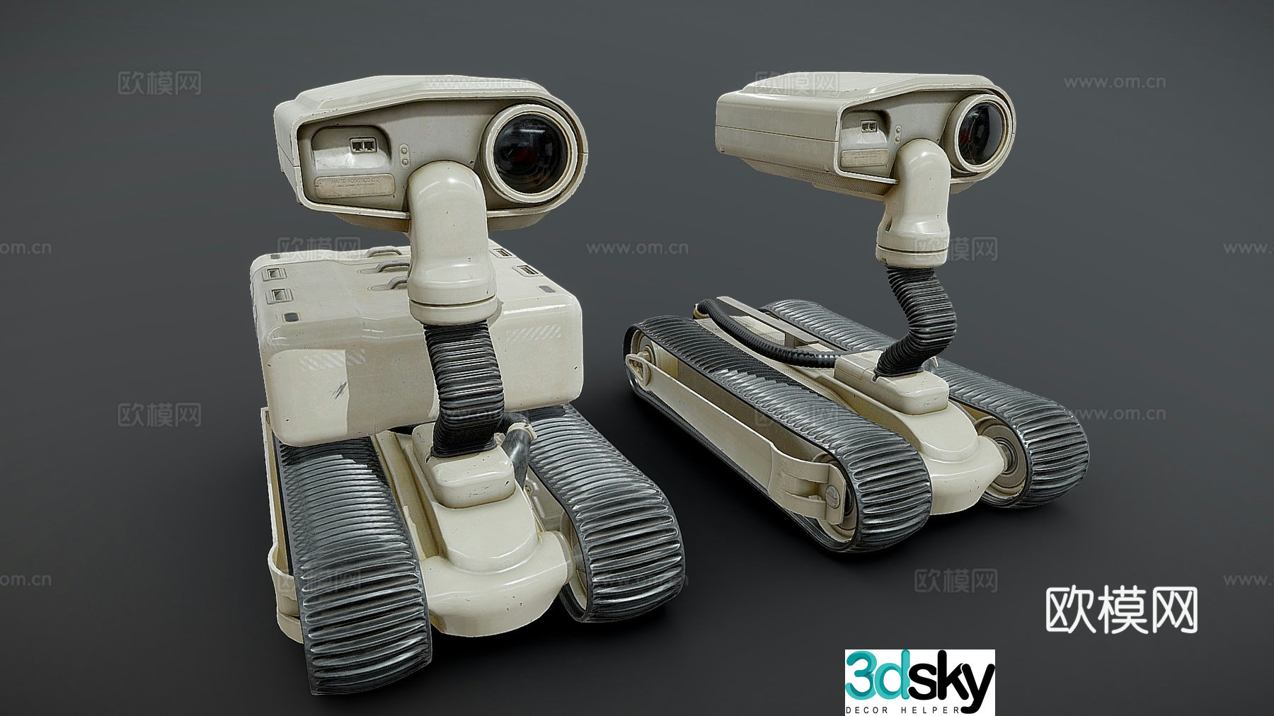 Industrial equipment industrial robot intelligent robot reconnaissance robot 3d model