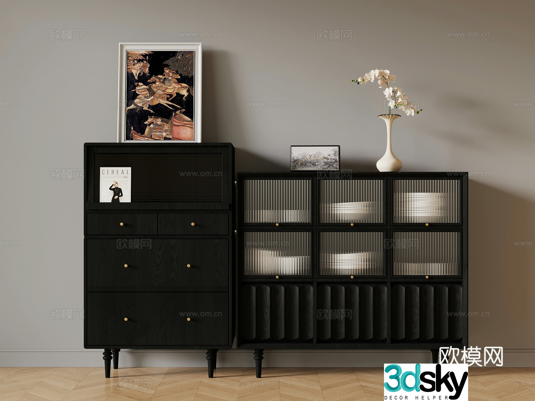 Sideboard Modern Sideboard 3D Model