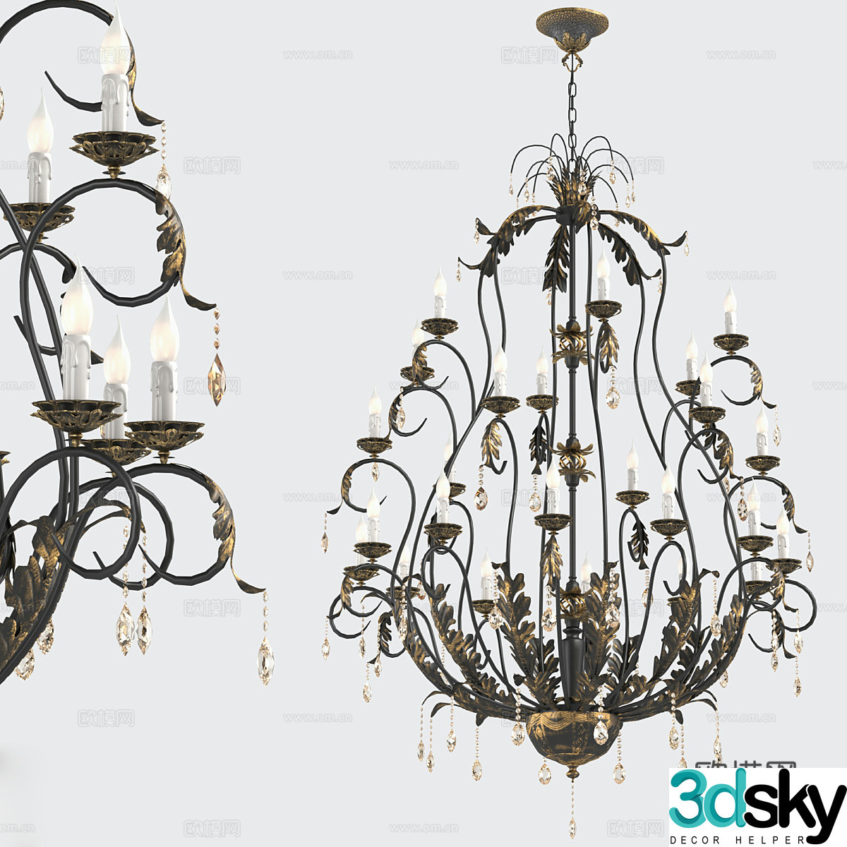 Chandelier 3d model