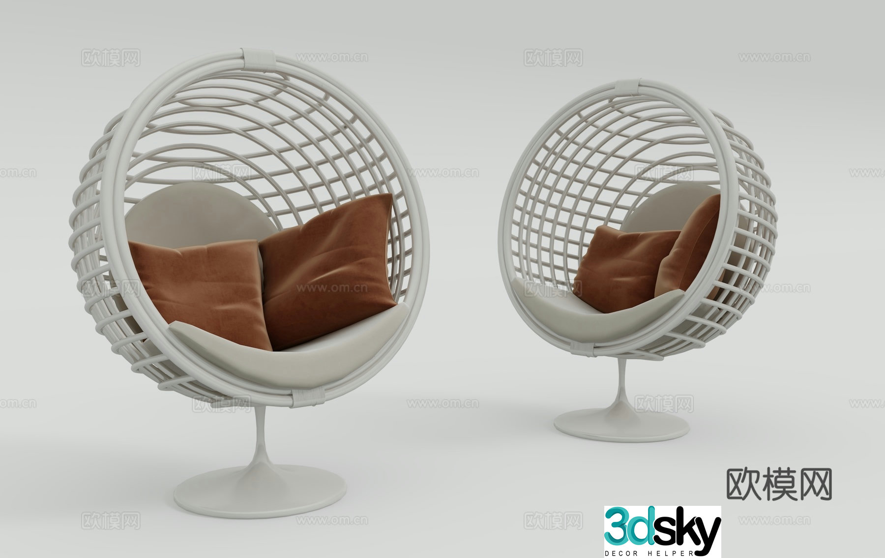 Modern chair 3d model