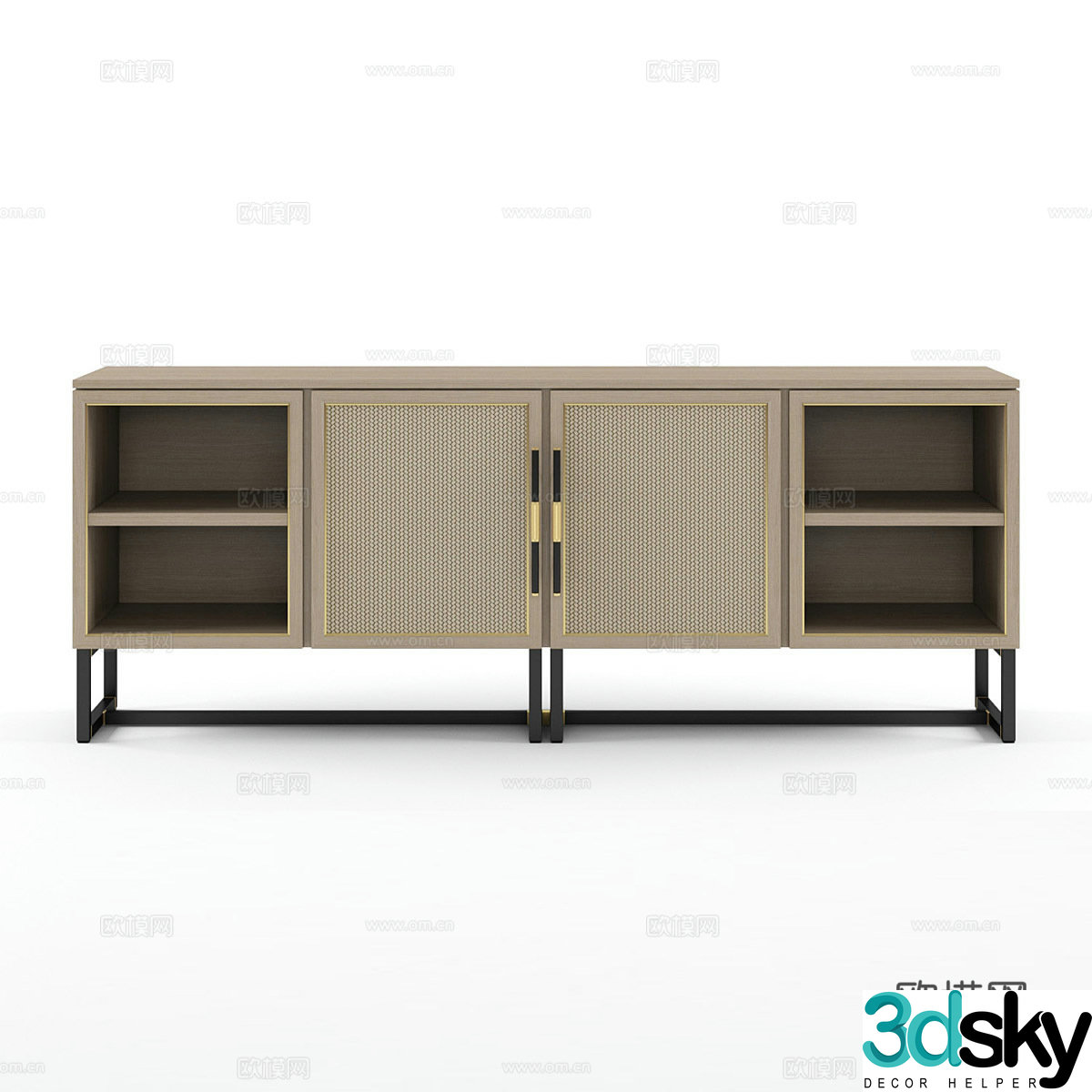 Brother Mykonos Sideboard 3D Model
