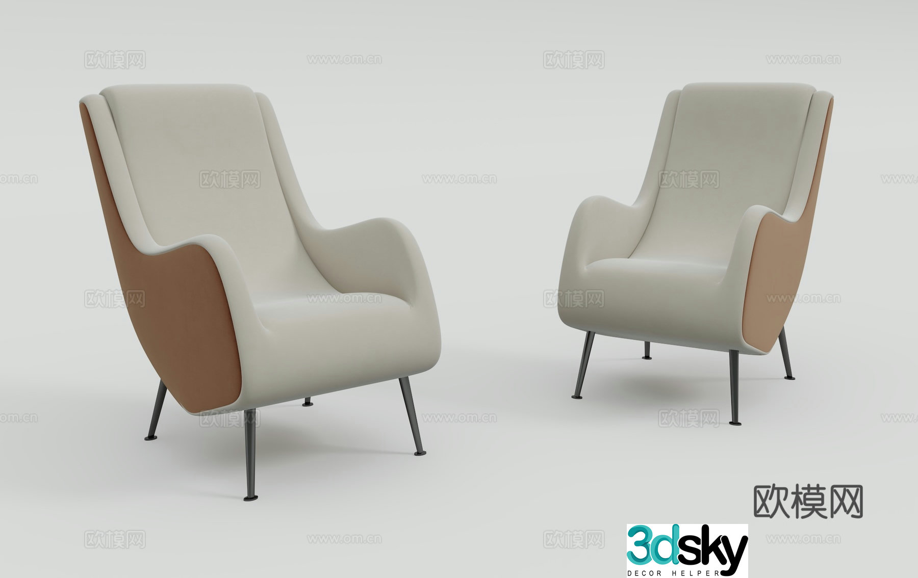 Modern chair 3d model