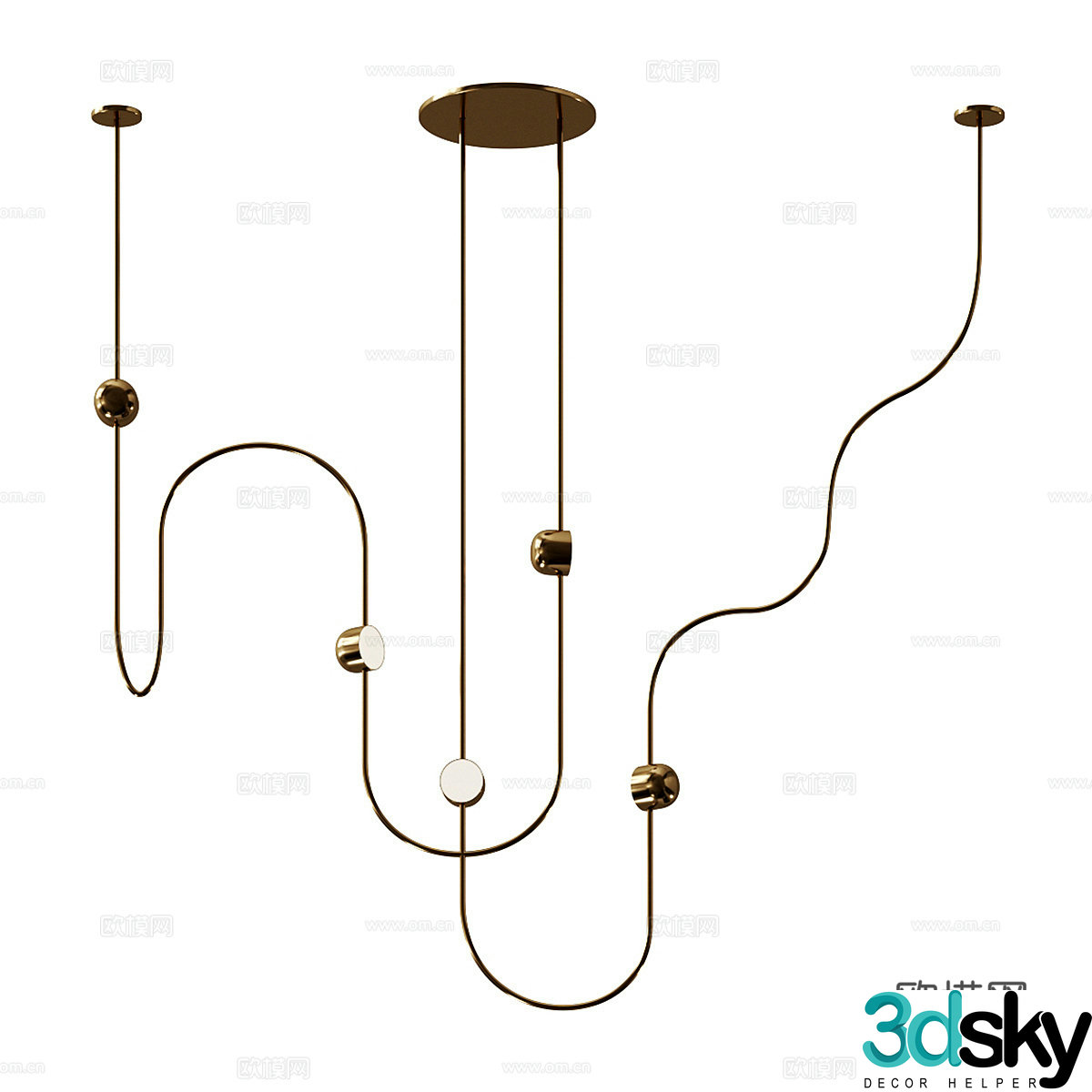 Chandelier 3d model