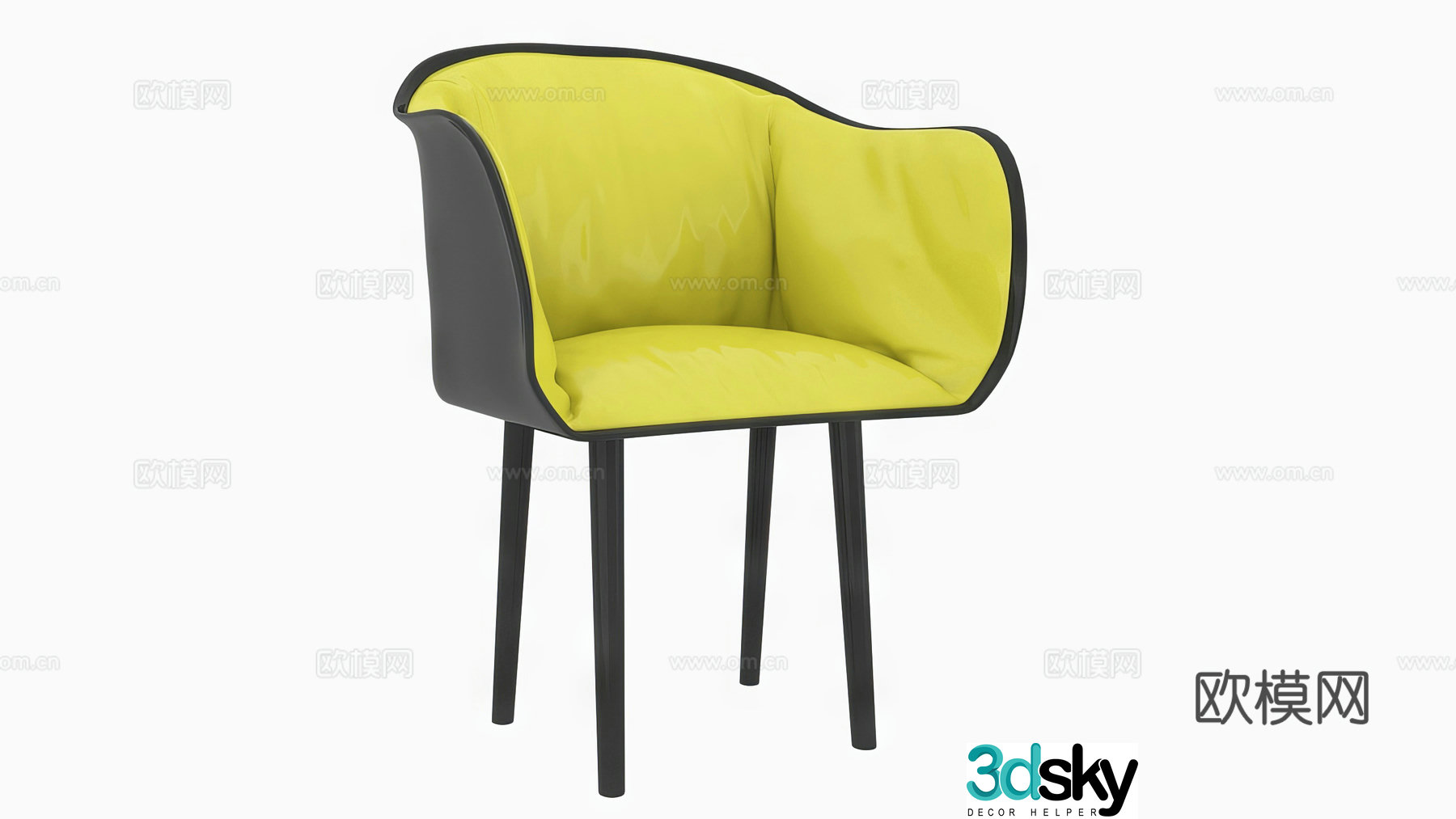 Leisure chair 3d model