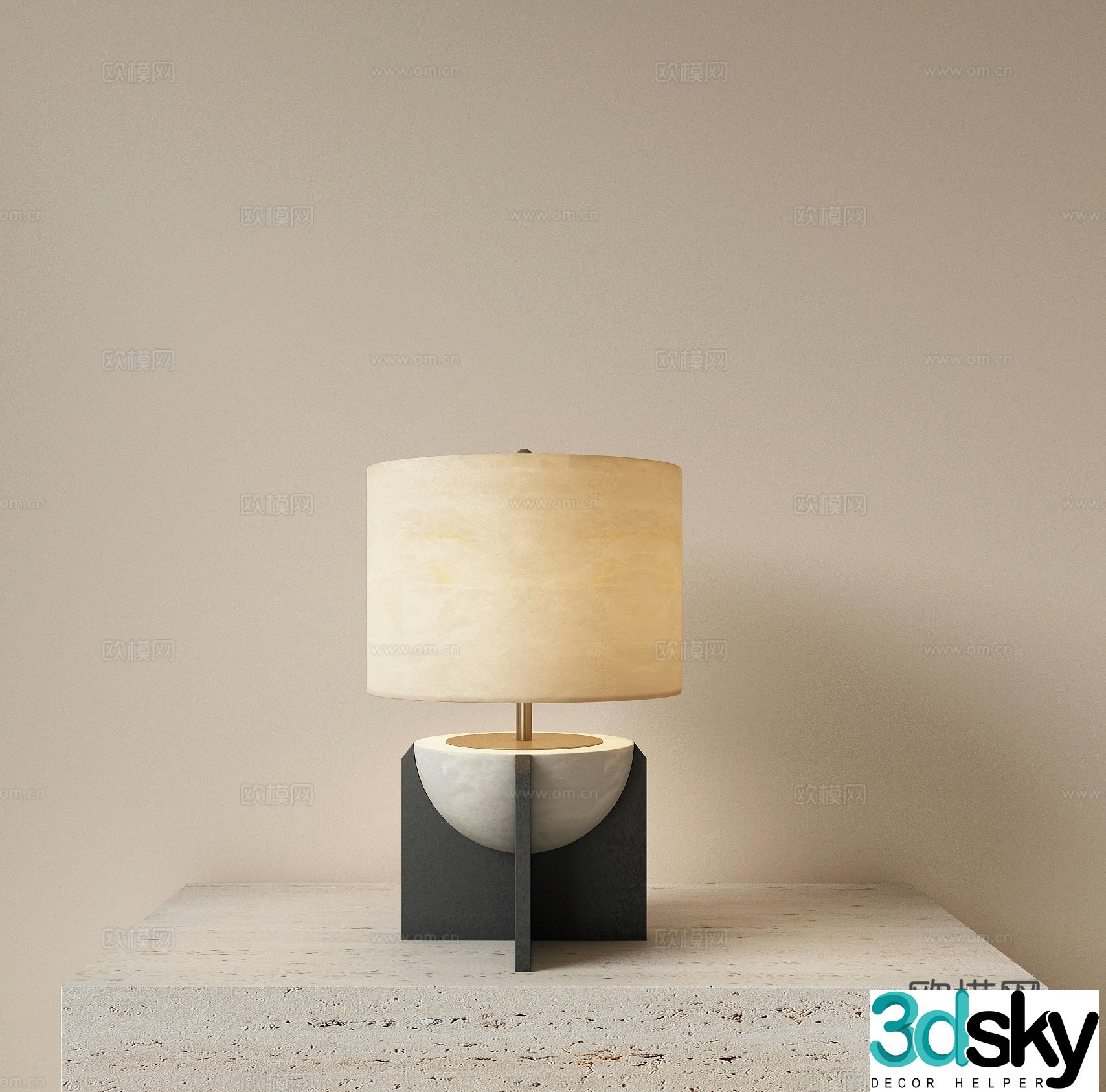 Retro desk lamp bedside desk lamp living room desk lamp study desk lamp art desk lamp Italian desk lamp 3D model