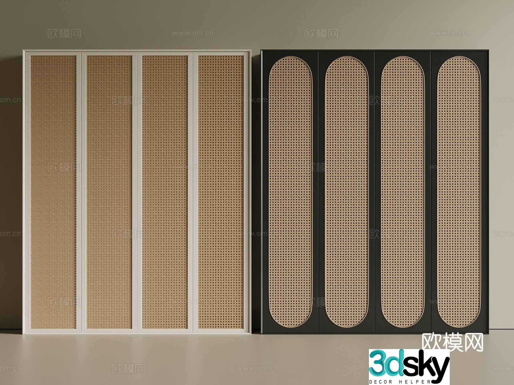 Italian style medieval wardrobe master bedroom wardrobe bedroom wardrobe custom wardrobe 3d model