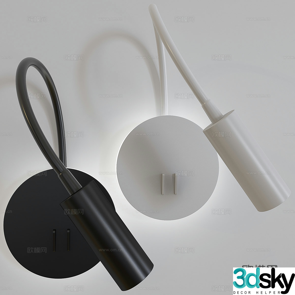 Wall lamp 3d model