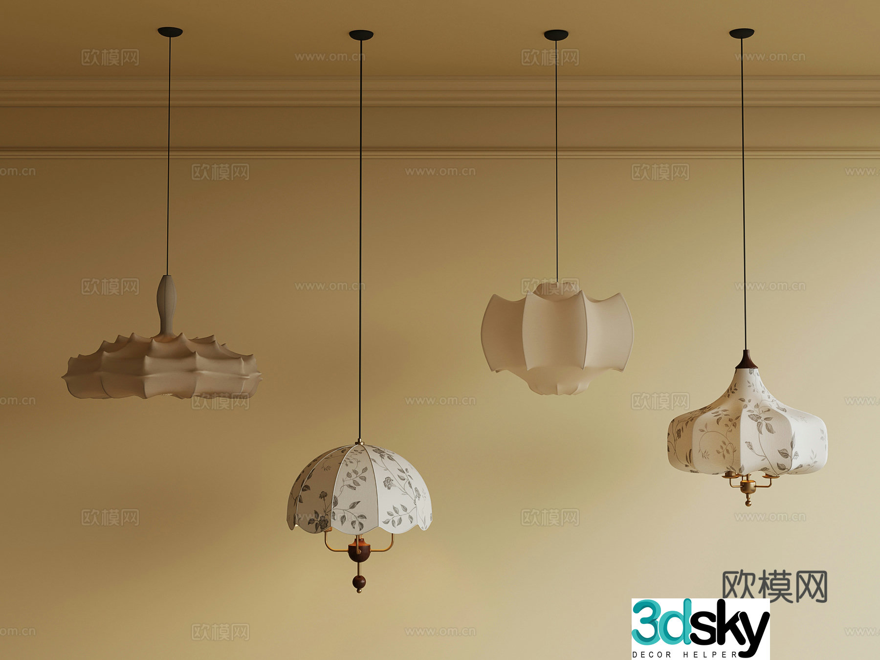 Chandelier Modern Chandelier 3d Model