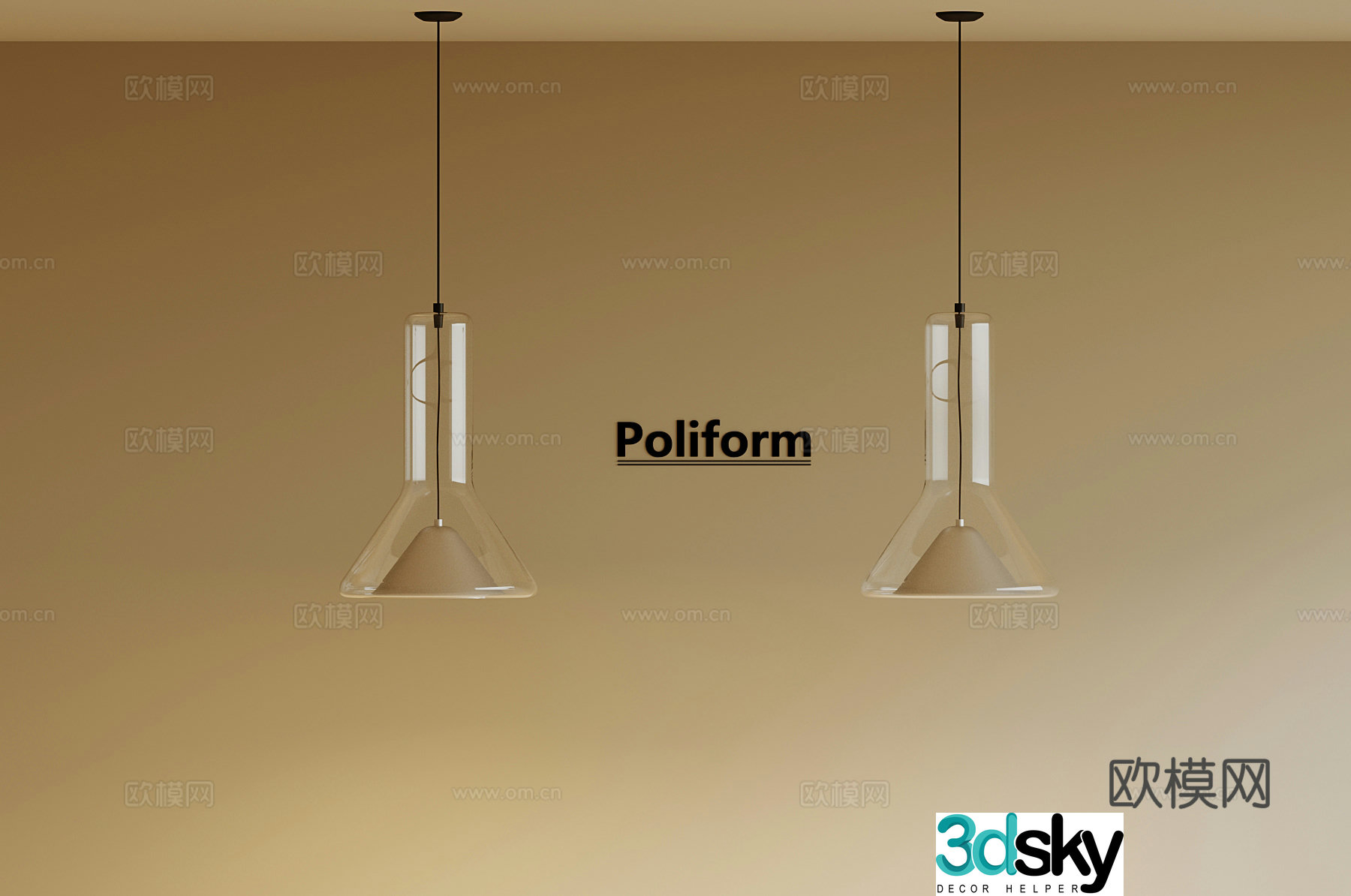 Modern Chandelier Small Chandelier 3d Model