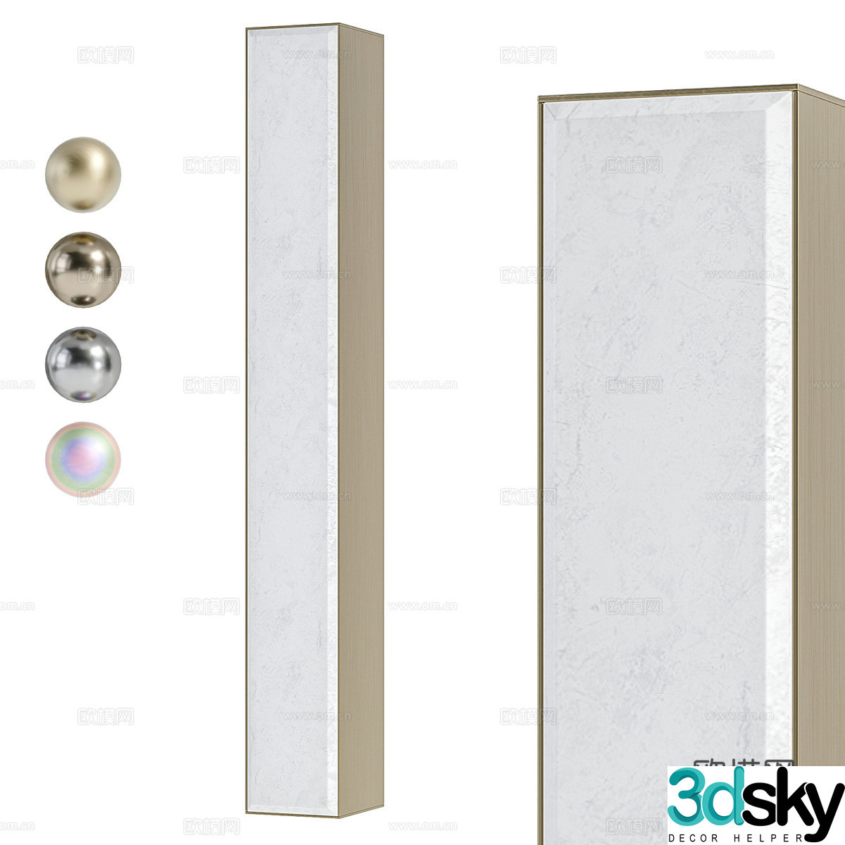 Modern simple wall lamp wall lamp simple wall lamp decorative wall lamp strip wall lamp lamp 3d model