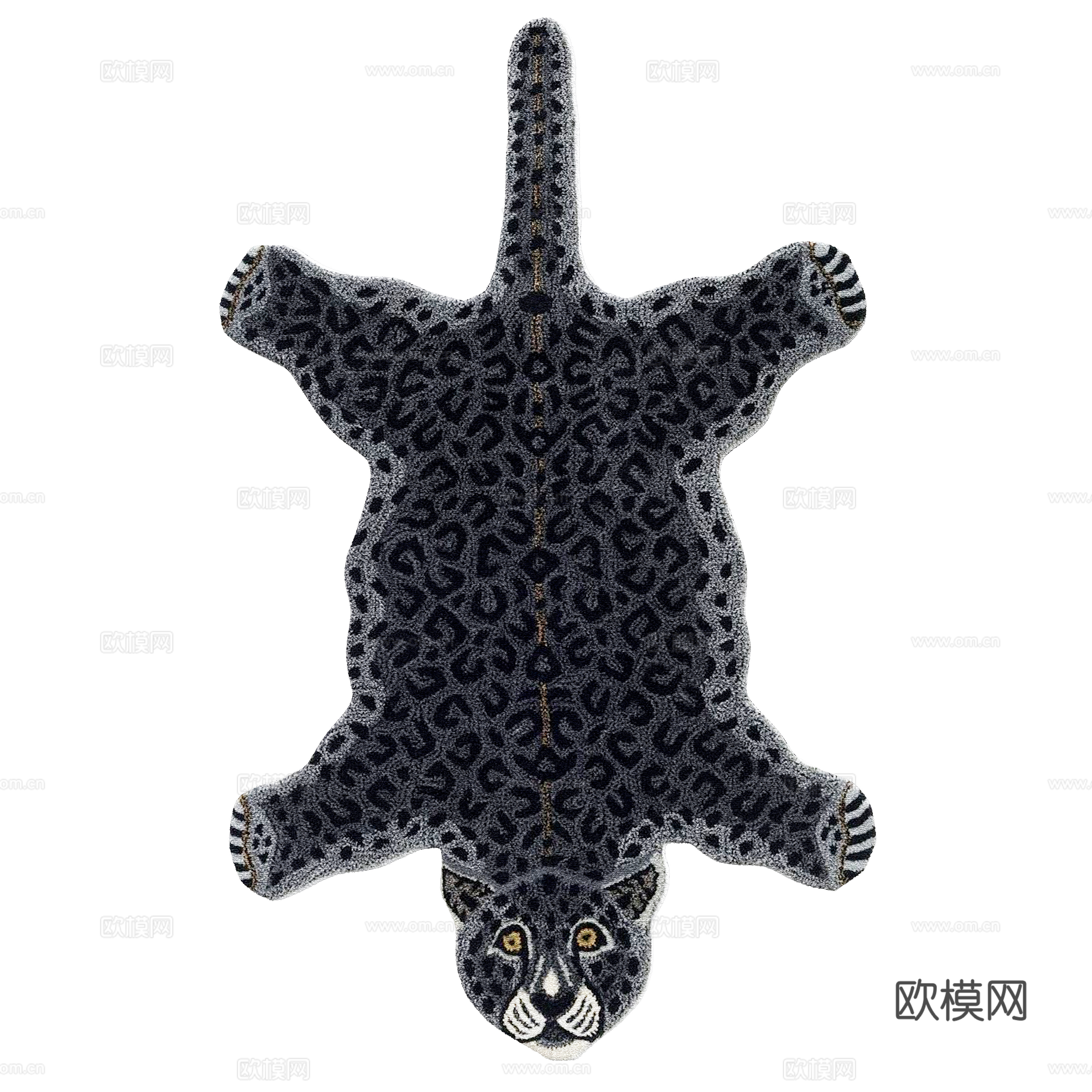 Modern children’s carpet 3d model