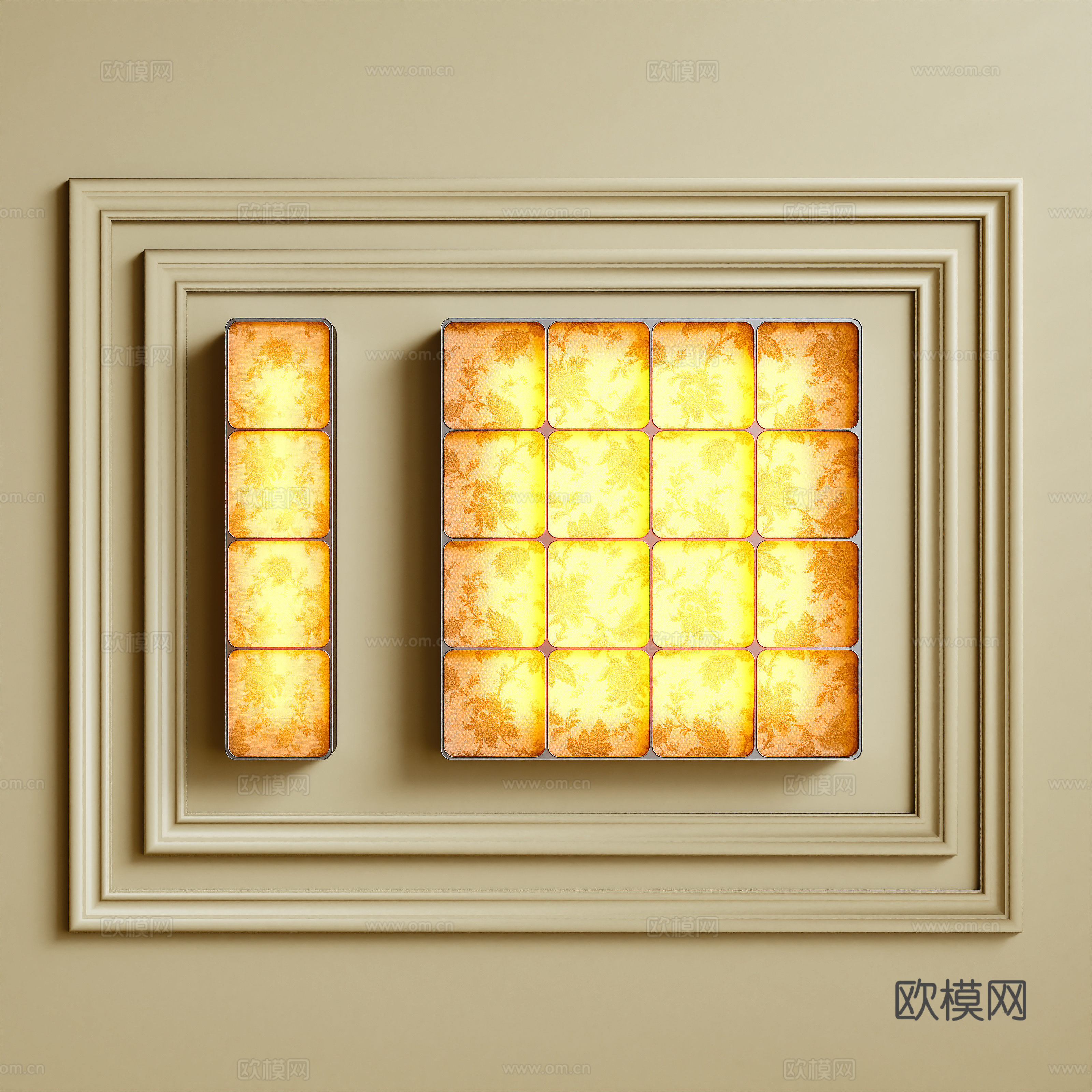 Wasabi Wall Light 3D Model