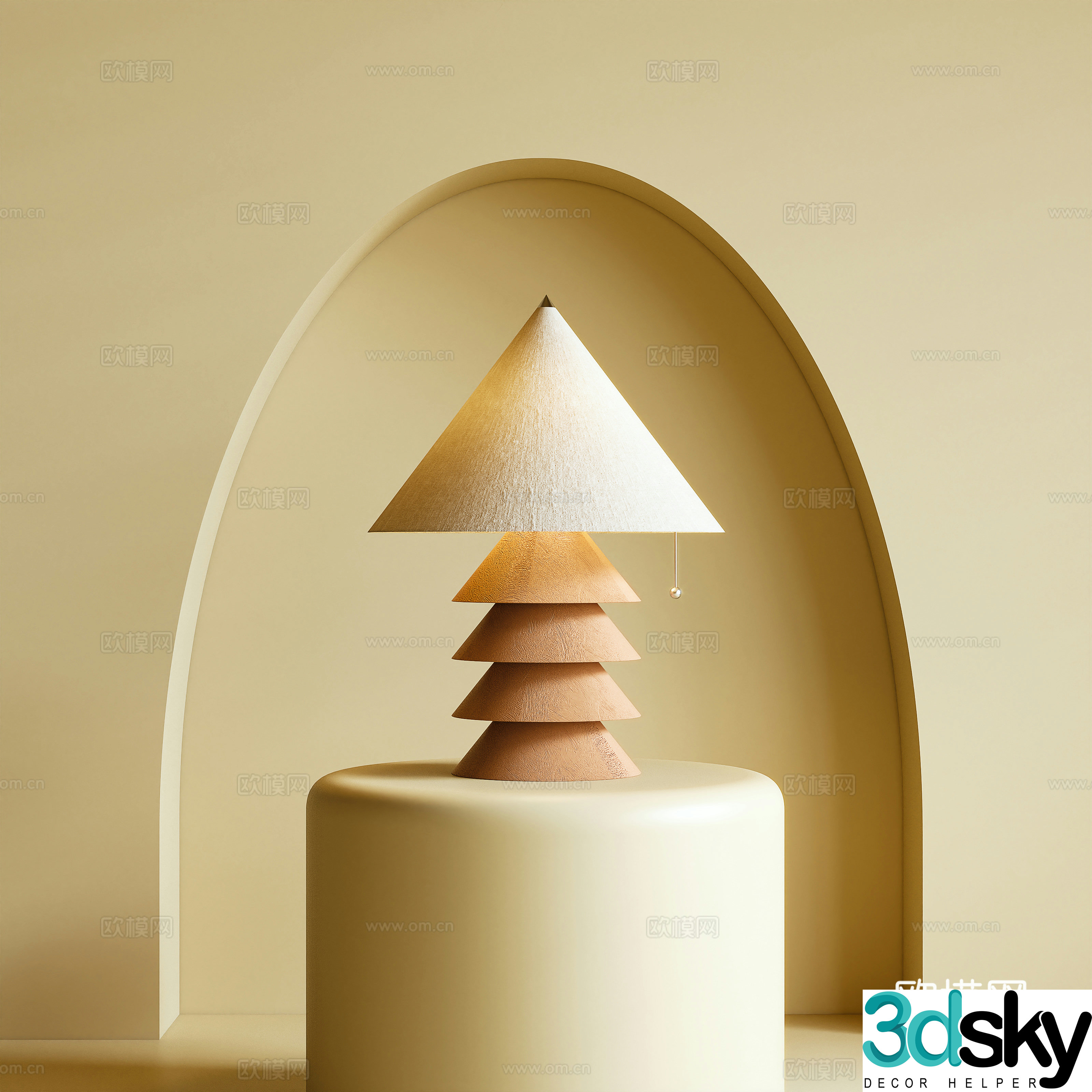 Wasabi Desk Lamp Decorative Light 3D Model
