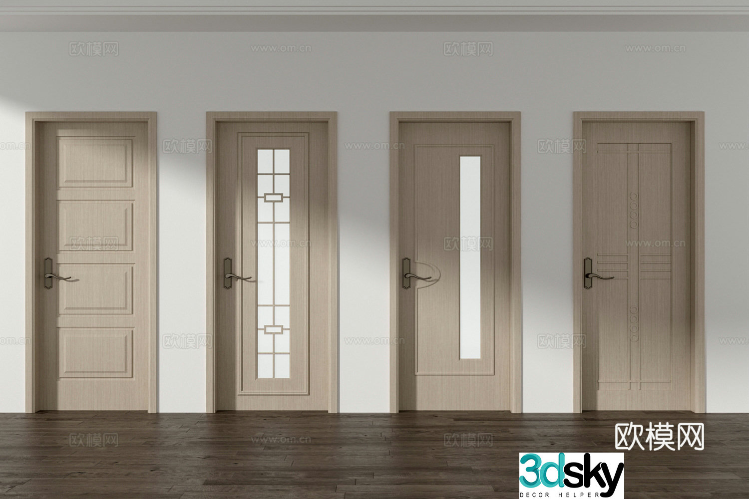 Modern 3D model