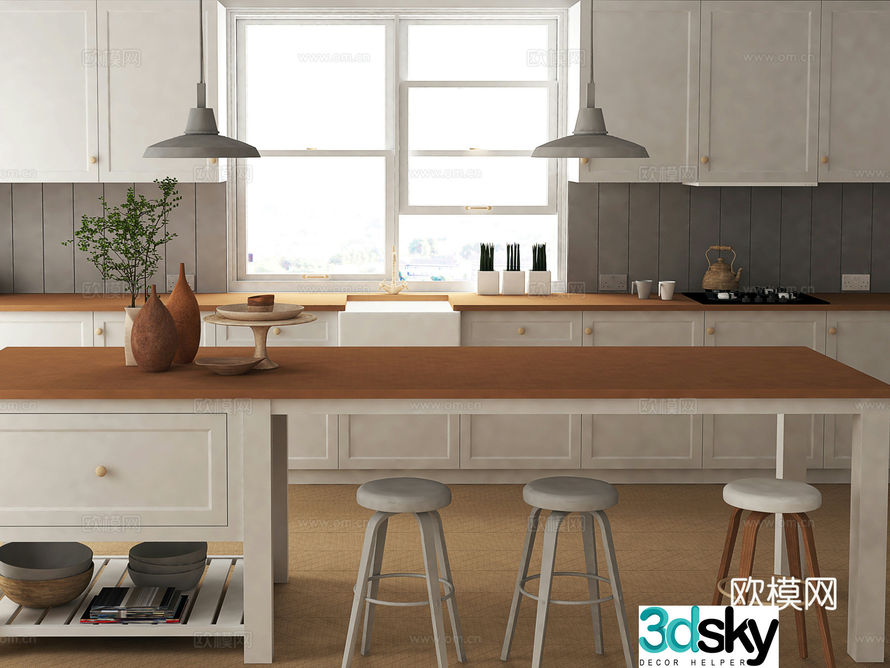 Kitchen Kitchen Design 3D Model