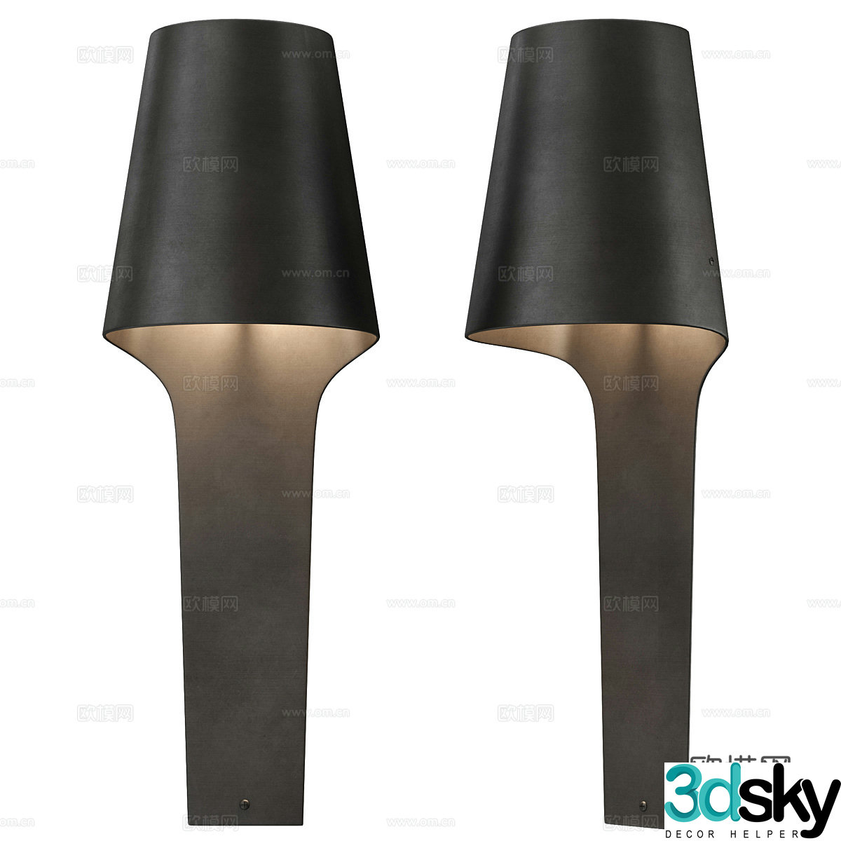Wall lamp 3d model