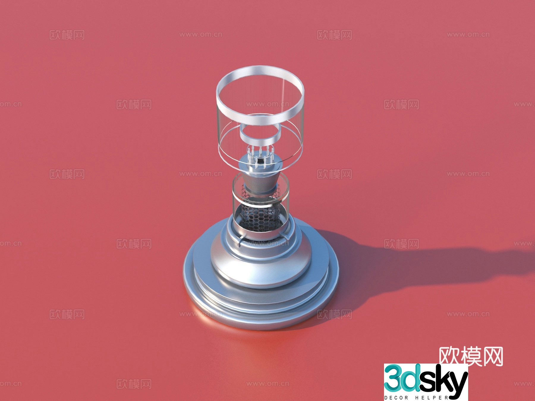 Electronic components Circuit parts 3D model