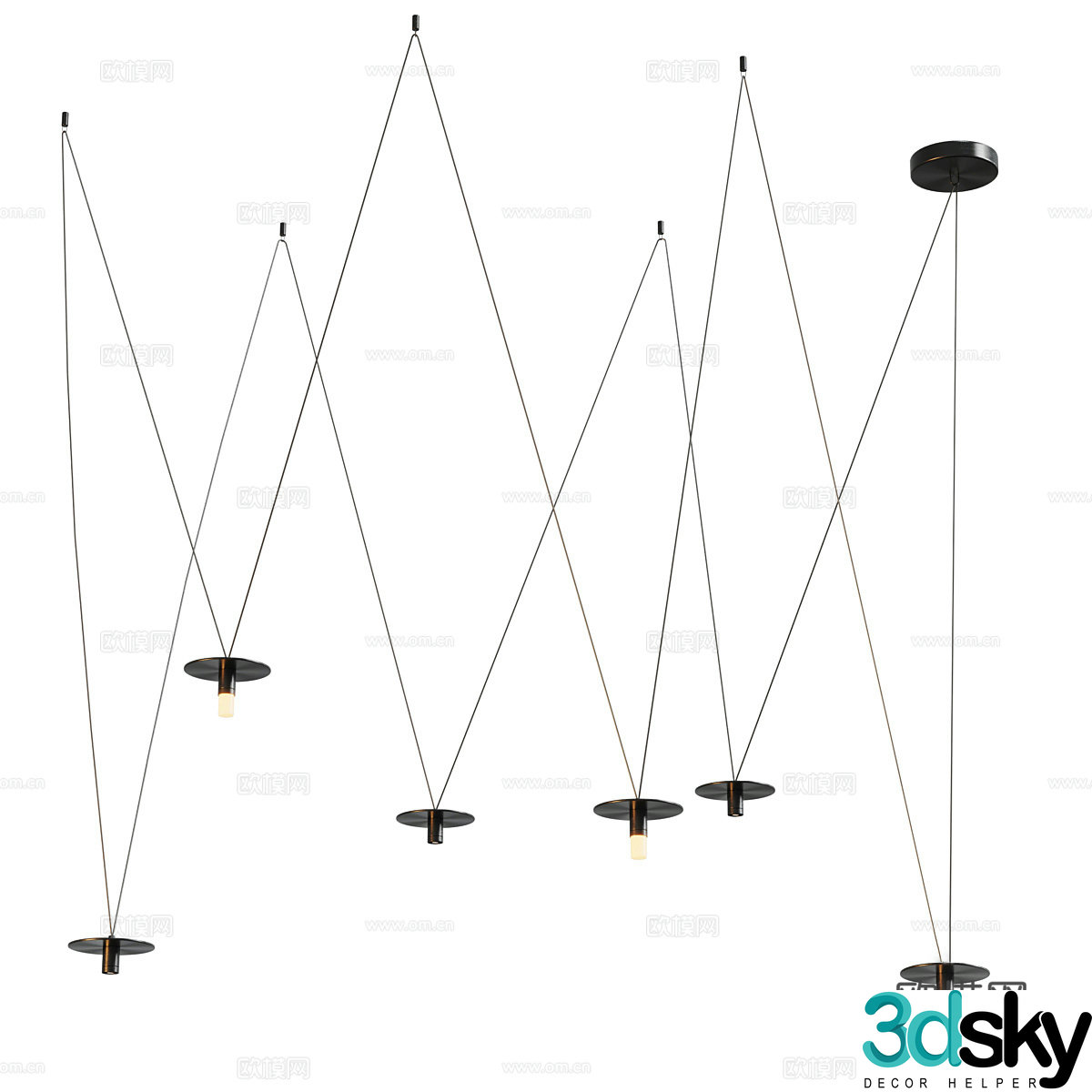 Chandelier 3d model