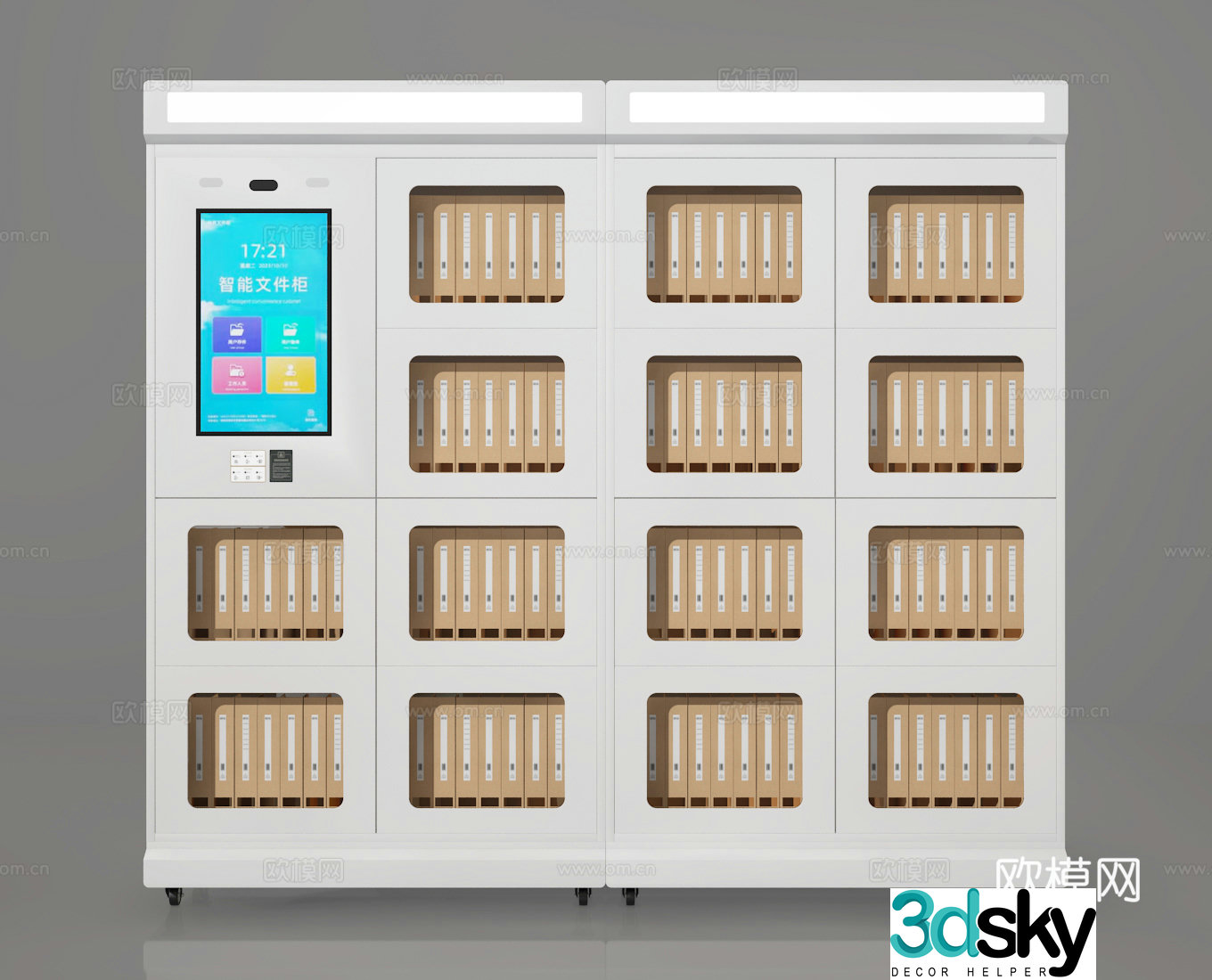 File cabinet 3D model
