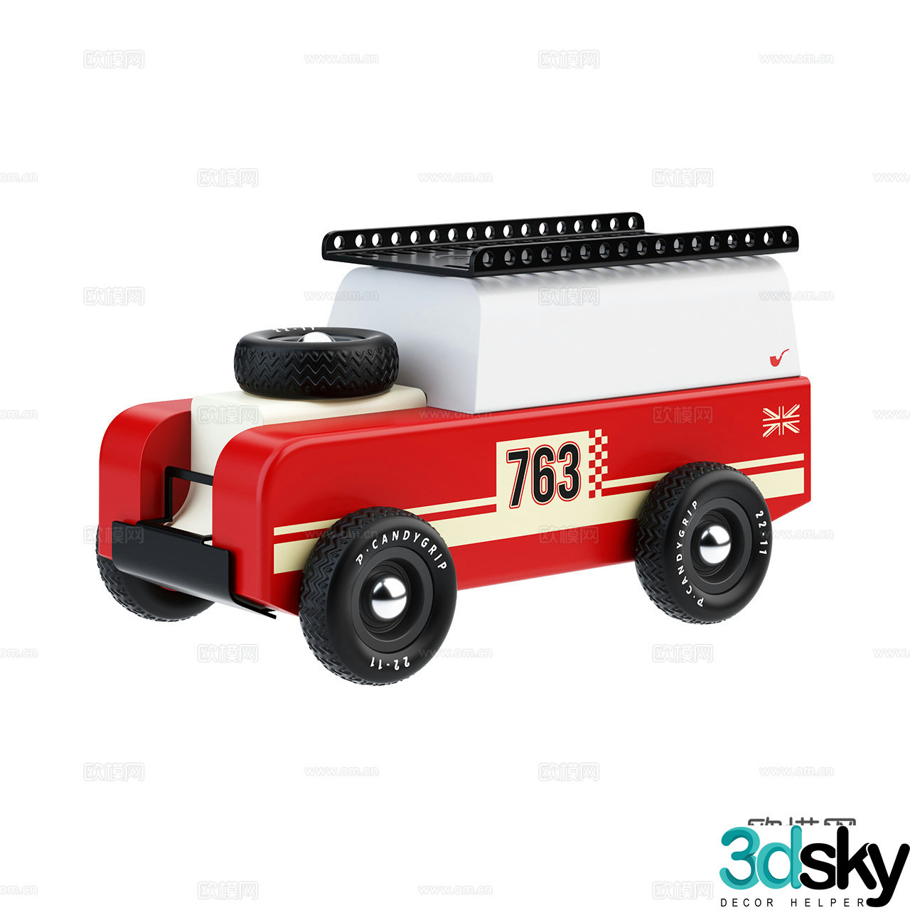 Candylab modern toy car children’s toys toy car decoration 3d model