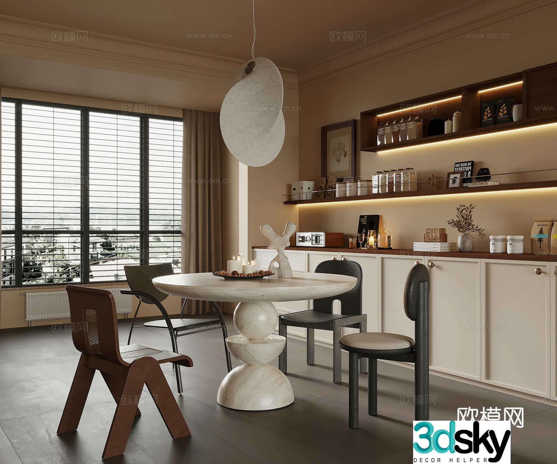 11 restaurants medieval style restaurant dining table and chairs round dining table 3d model