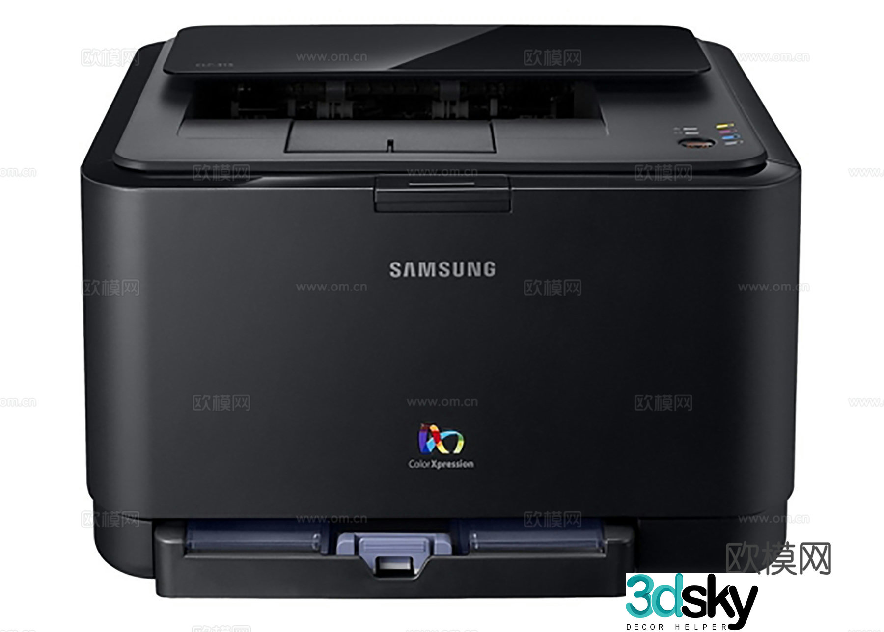 Modern office supplies Printer Copier 3d model