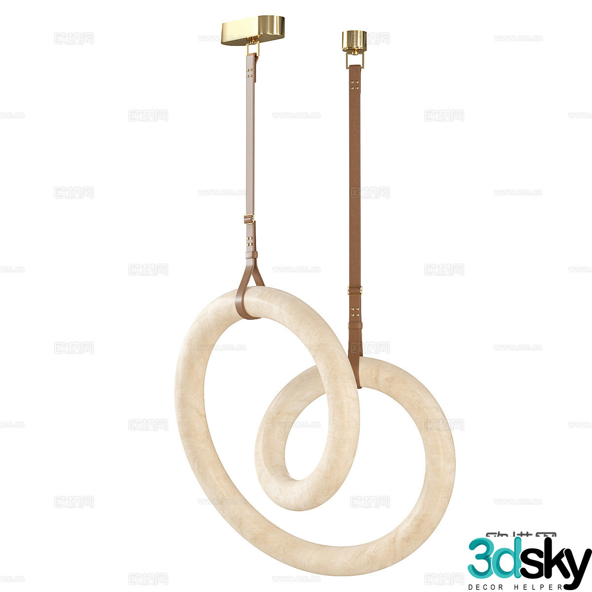 Nordic simple chandeliers chandeliers simple chandeliers dining chandeliers living room chandeliers lamps 3D model