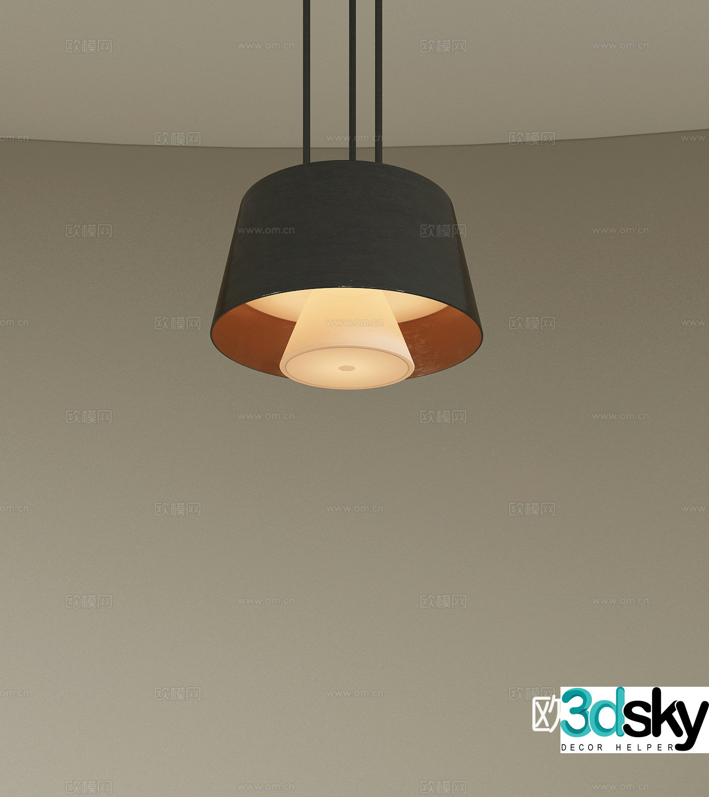 Modern retro chandeliers Restaurant chandeliers Round chandeliers Light luxury chandeliers Classical chandeliers 3D model