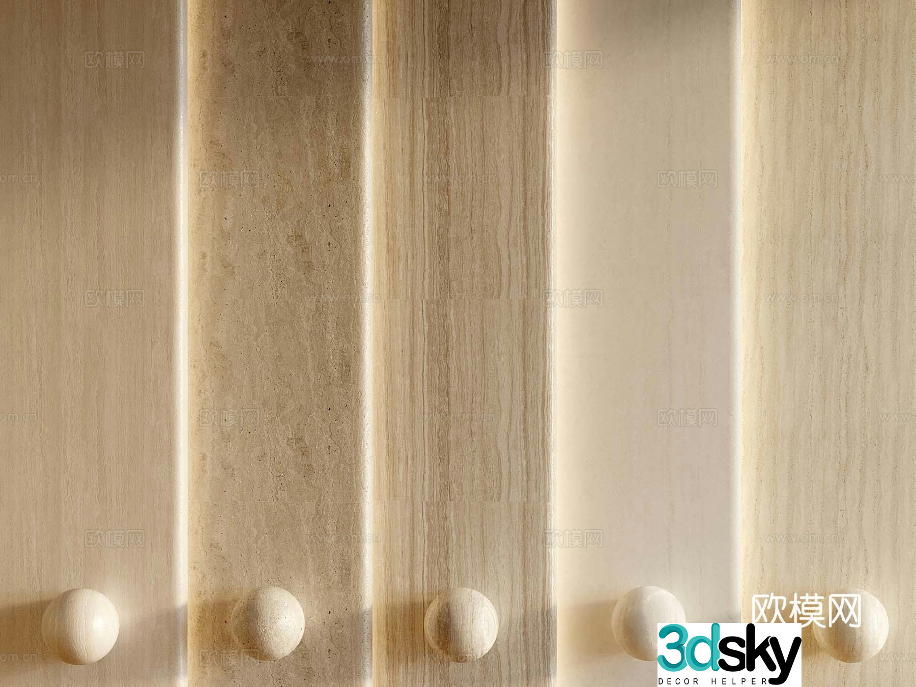 13 modern stone marble stone slab cave stone granite 3d model
