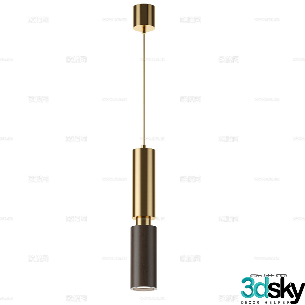 Modern simple light luxury chandeliers chandeliers simple chandeliers restaurant chandeliers lamp living room chandeliers 3D model