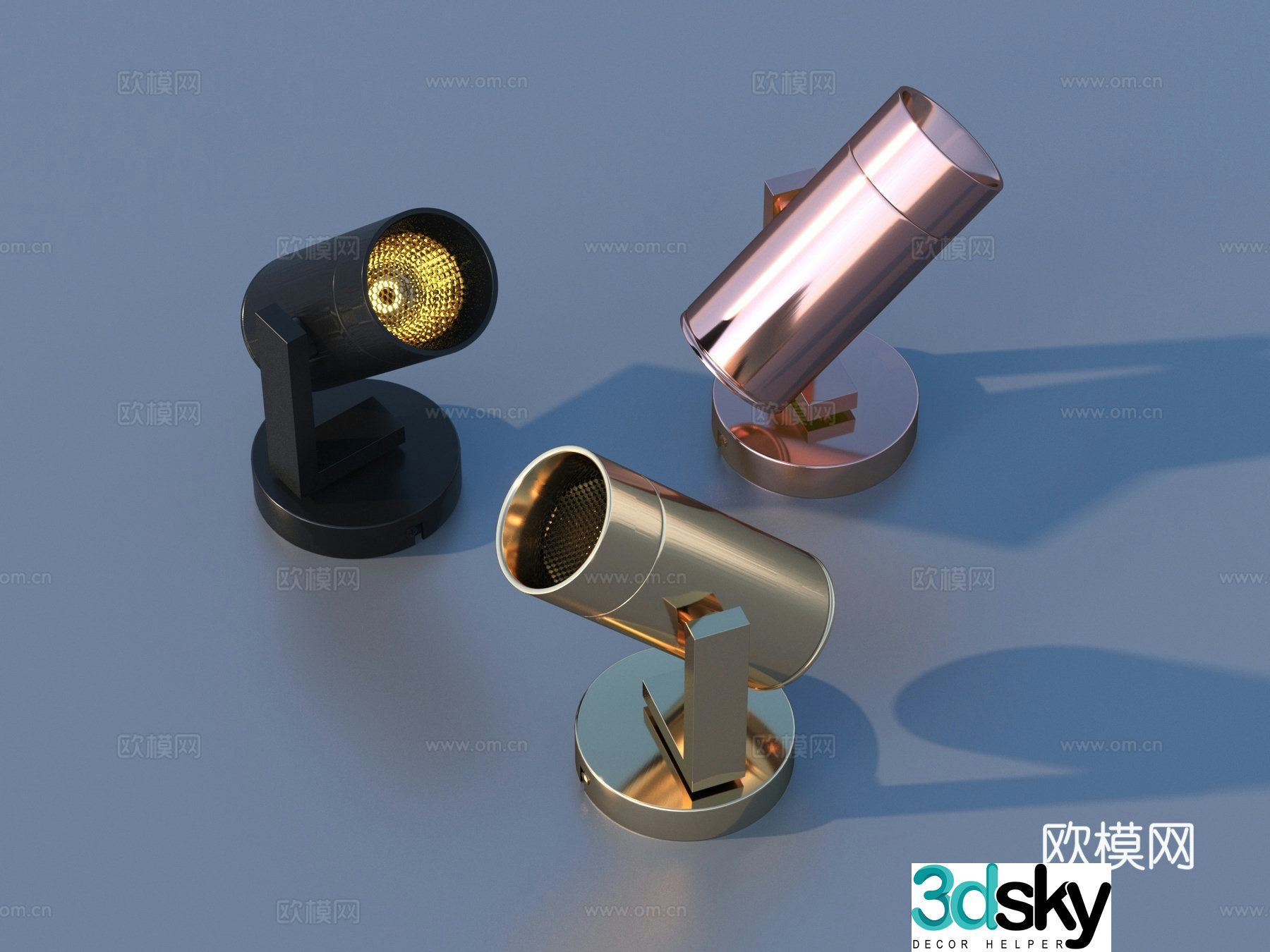Downlight spotlight 3d model