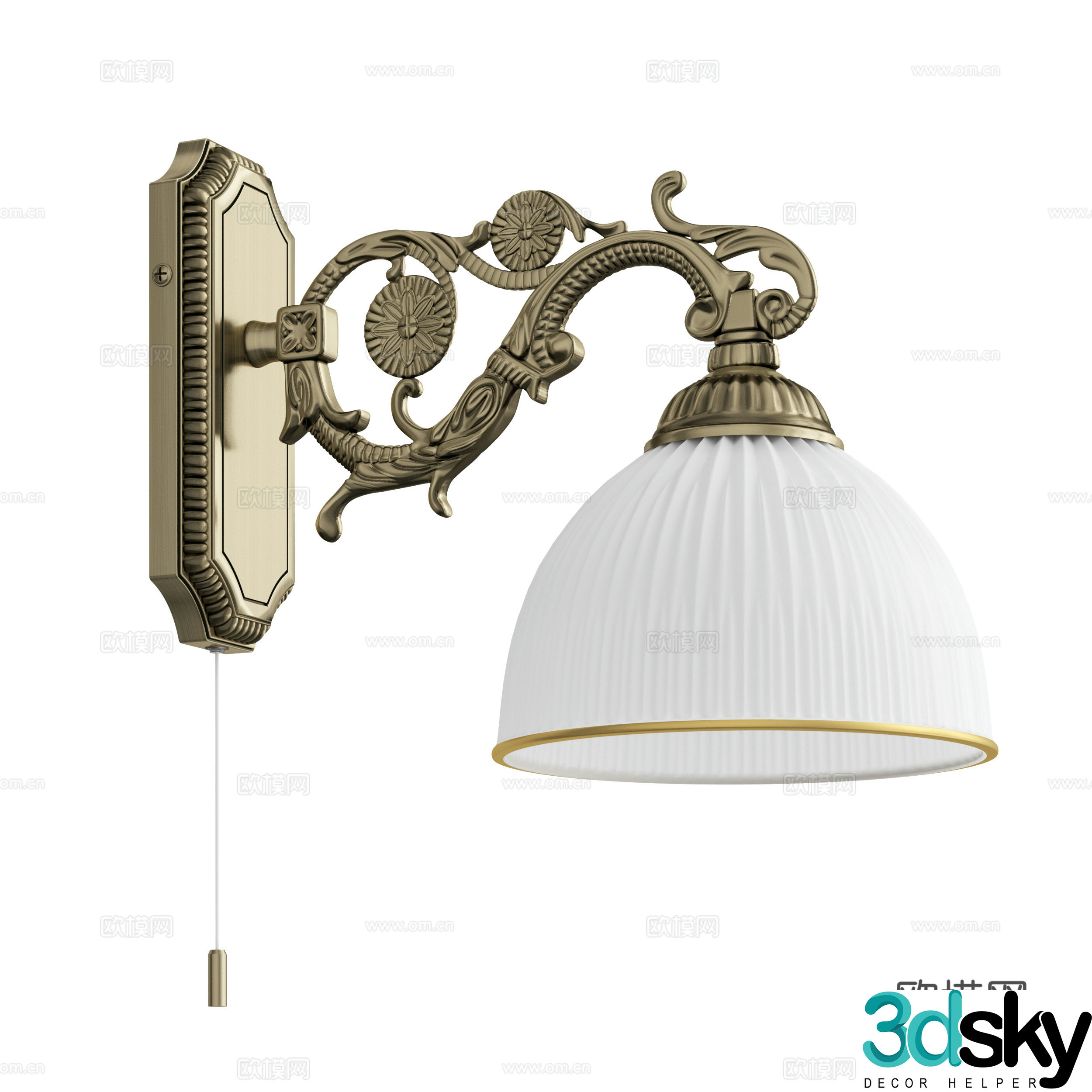 Wall lamp 3d model