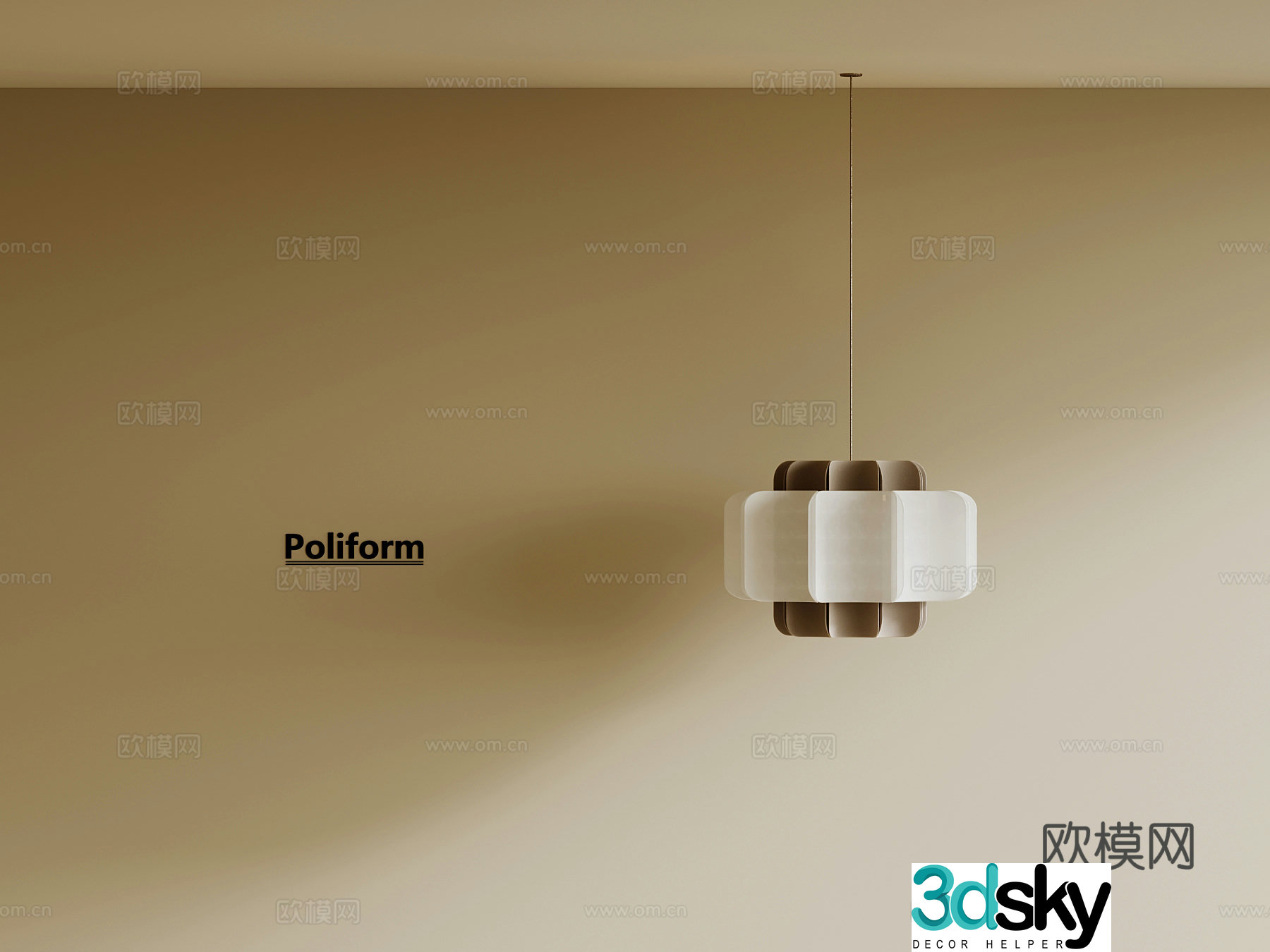 06 Chandelier Modern Chandelier Decorative Chandelier 3D Model