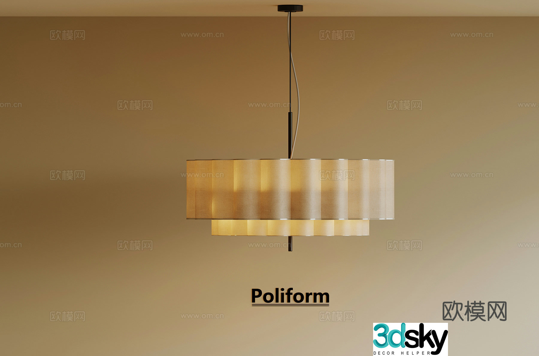 14 medieval style chandelier bedroom chandelier 3d model