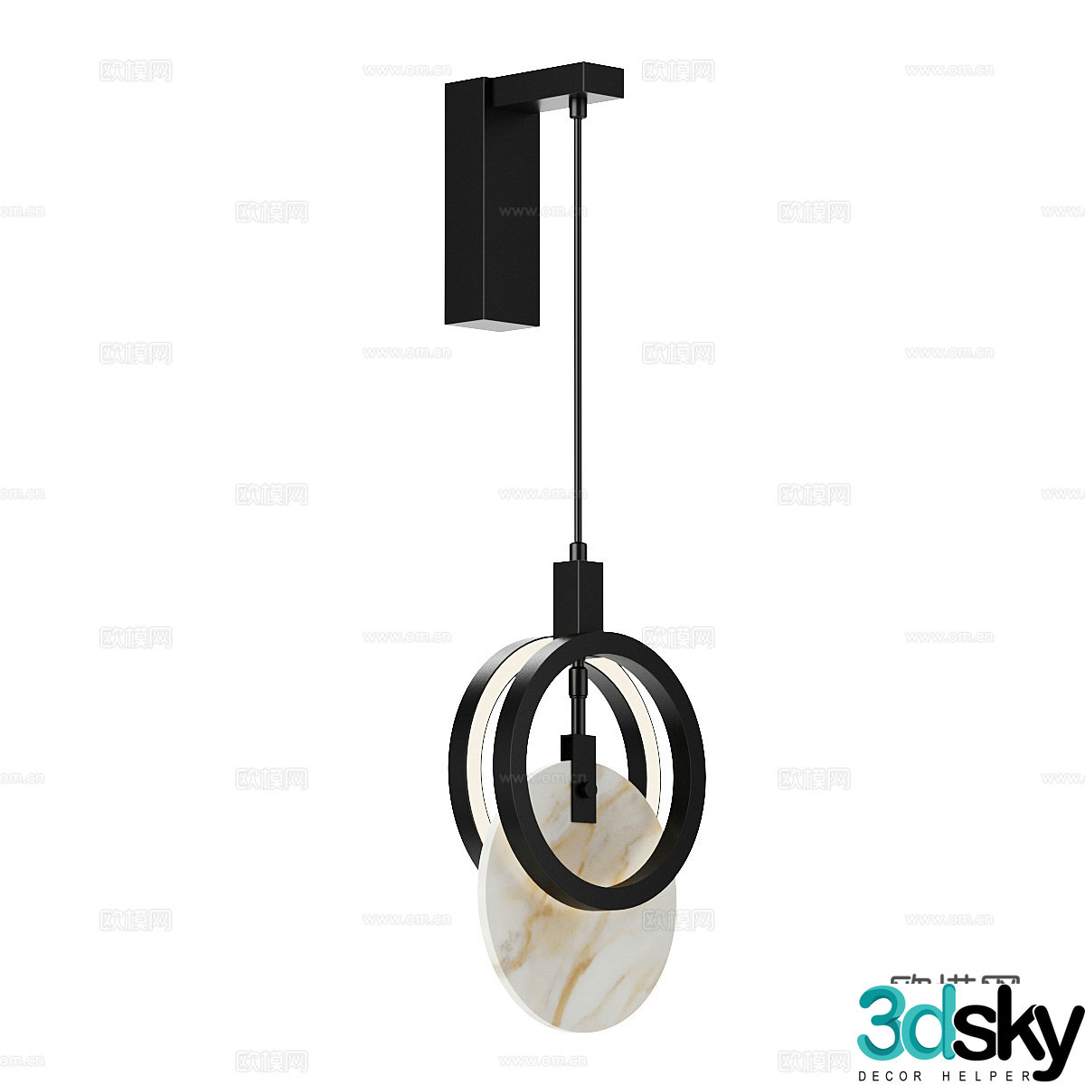 Modern simple chandeliers chandeliers simple chandeliers restaurant chandeliers light luxury chandeliers living room chandeliers 3D model
