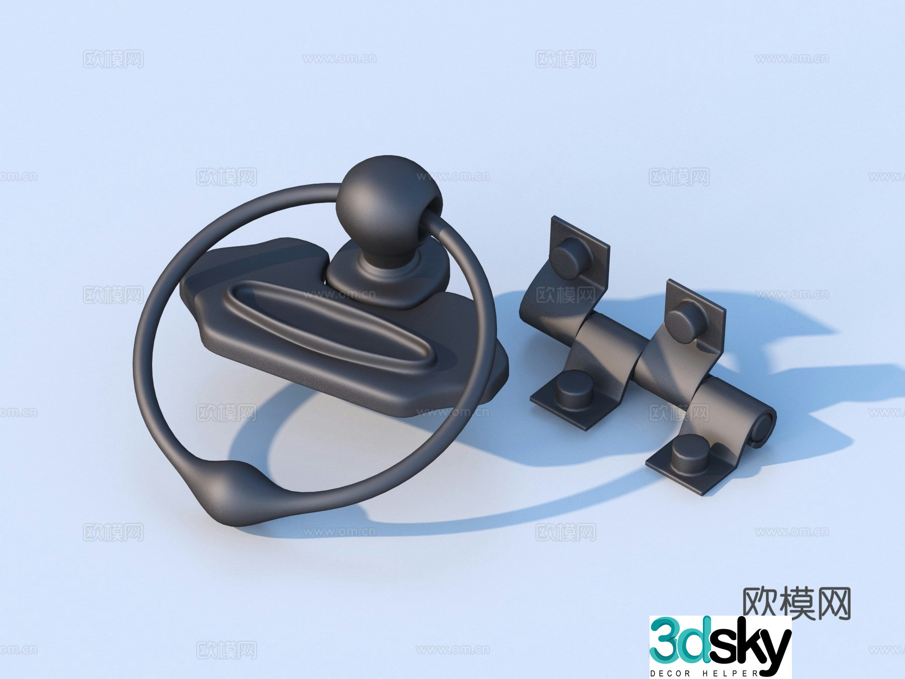 Hardware Parts 3D Model