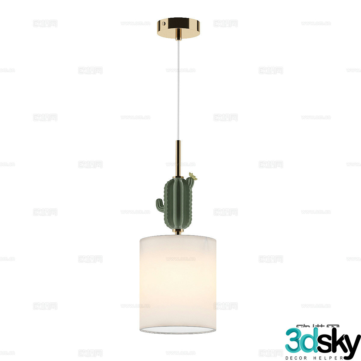 Modern simple light luxury chandeliers chandeliers simple chandeliers restaurant chandeliers living room chandeliers lamp 3d model