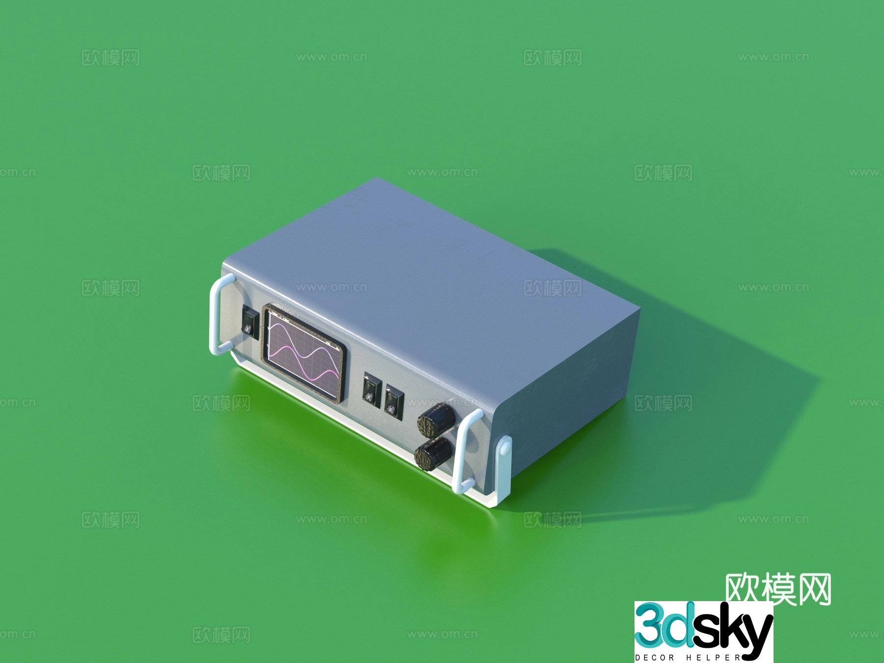 Electronic instrument Experimental instrument 3D model