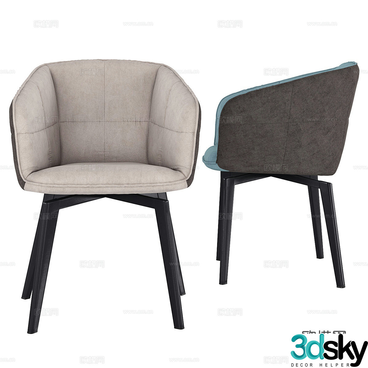 Dining chair 3d model
