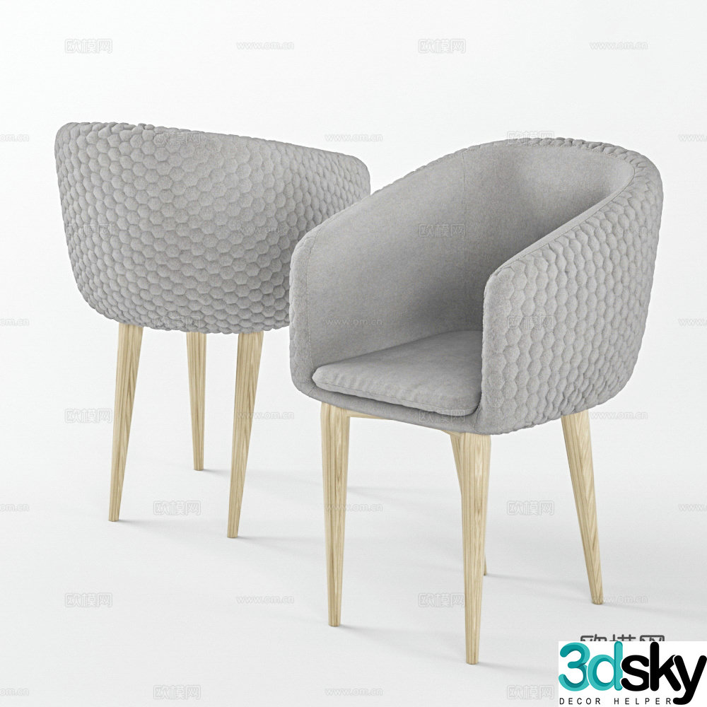 Dining chair 3d model