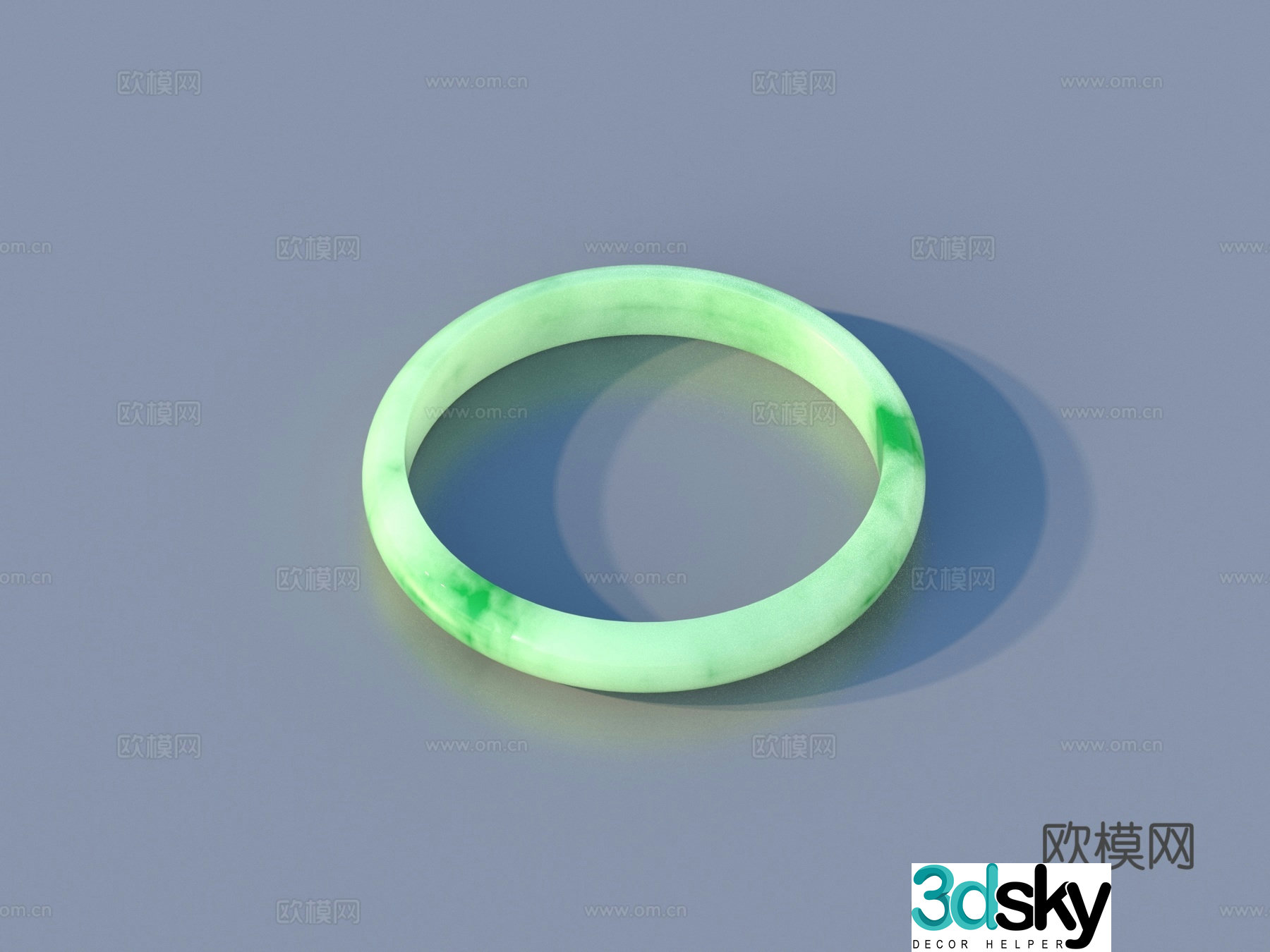 Jade Bracelet Jade Bracelet Jewelry Jade Bracelet 3D Model
