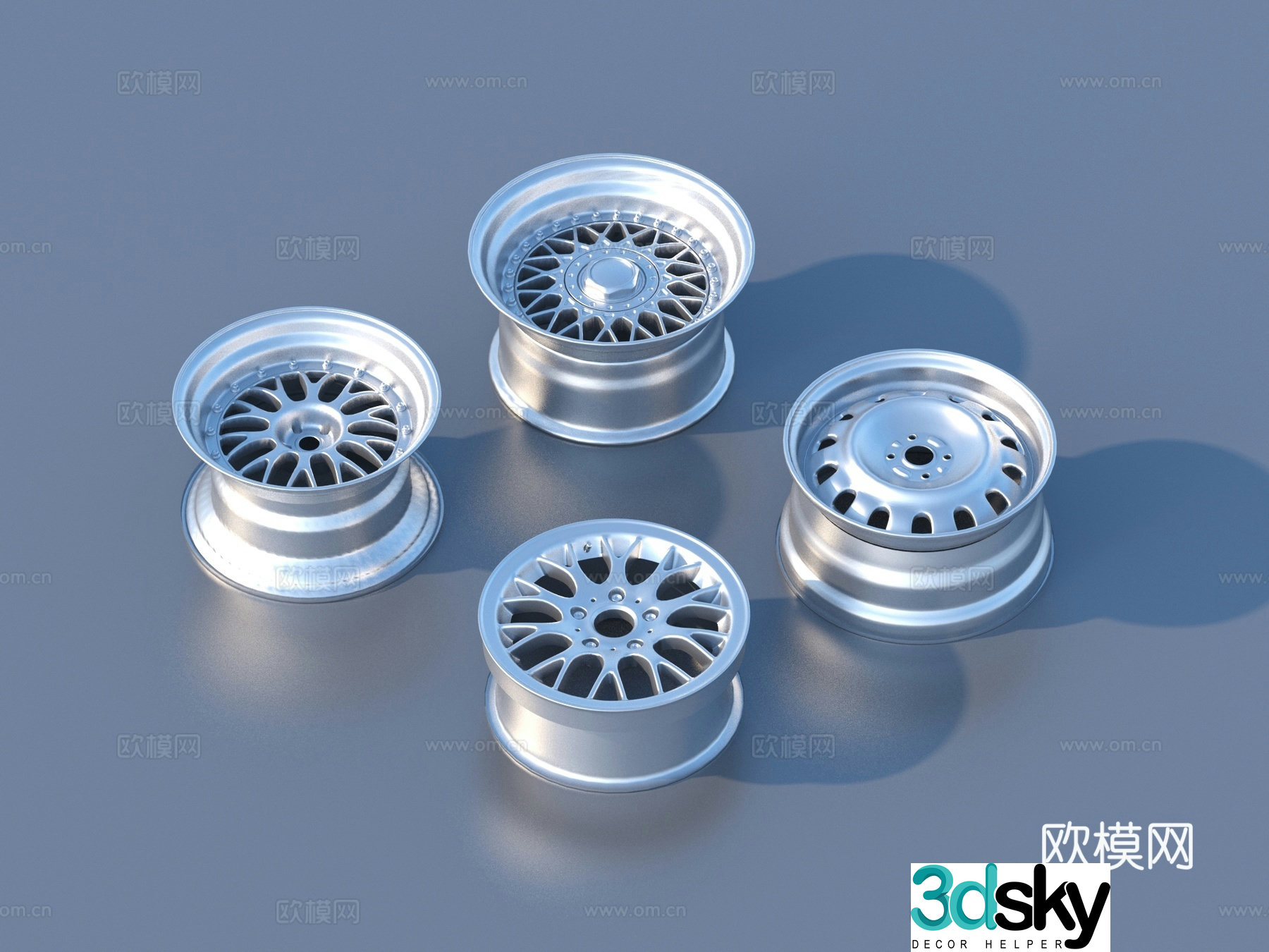Wheels Wheels Tires Car Wheels 3D Model