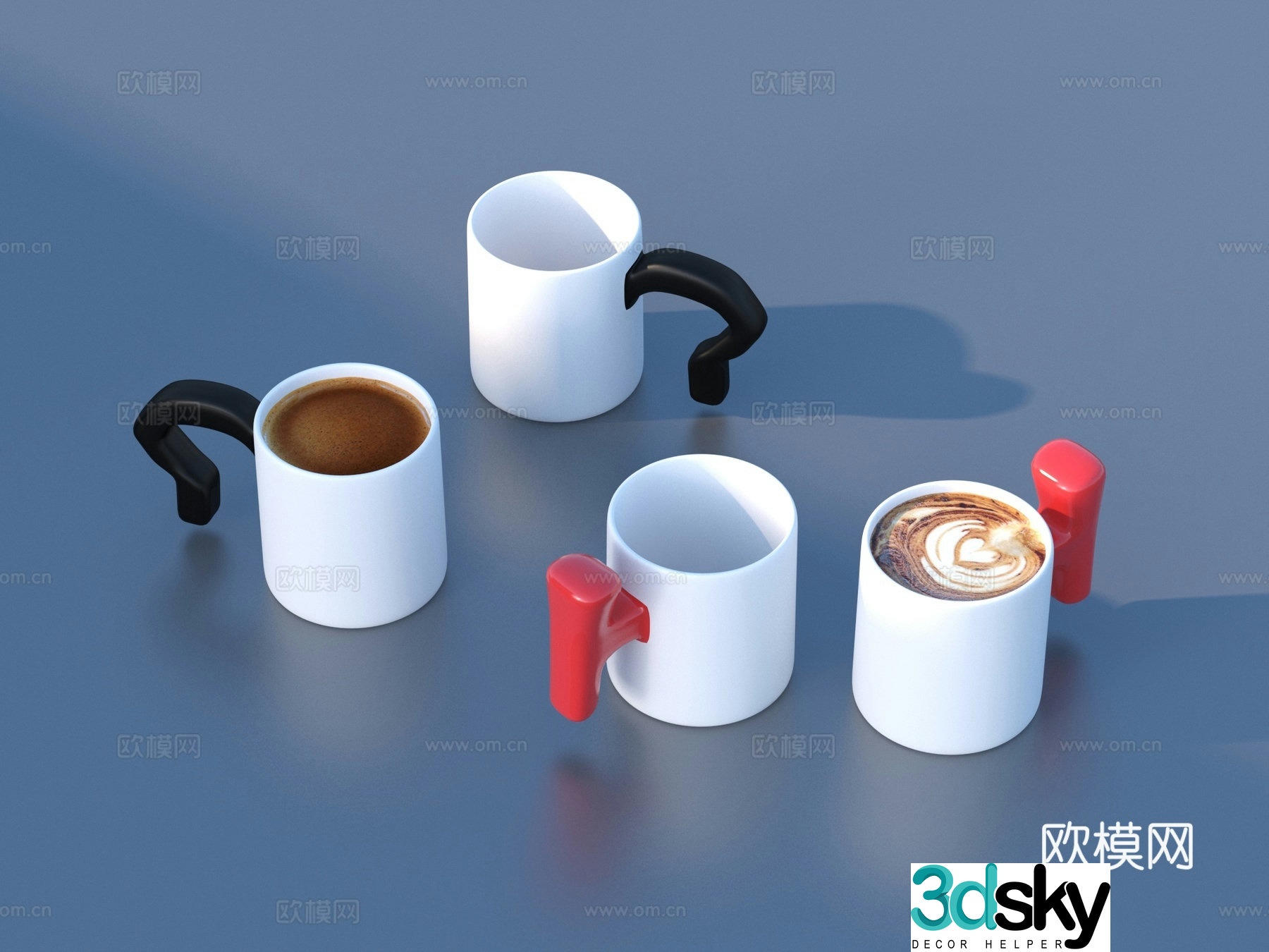 Cup coffee coffee cup 3d model
