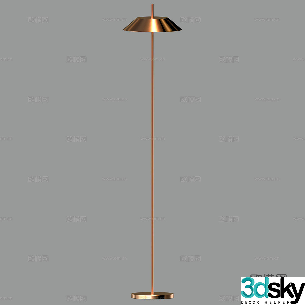 Modern simple and light luxury floor lamp Floor lamp Simple floor lamp Decorative floor lamp 3D model