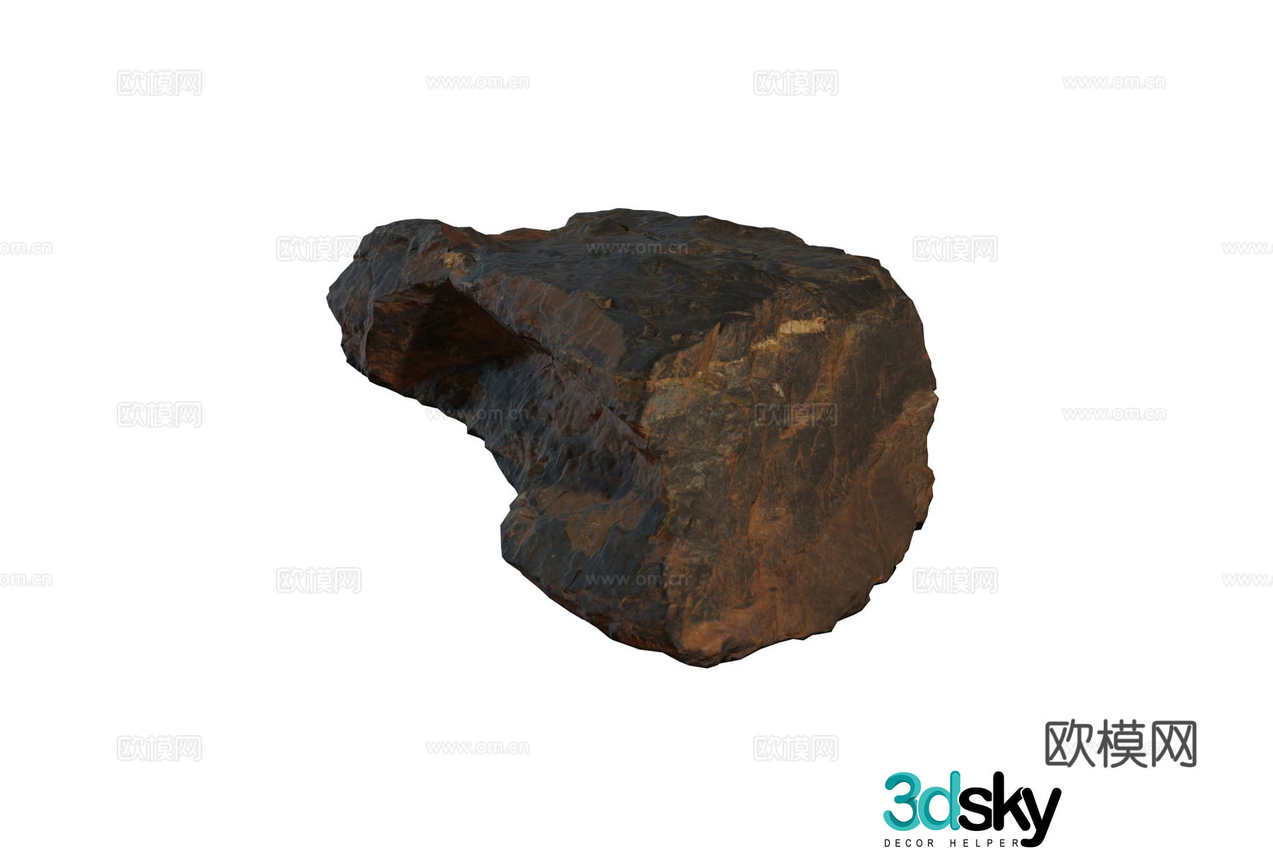 Modern stones mountain stones molding stones landscape stones garden stones group of stones natural weathered stones 3D model