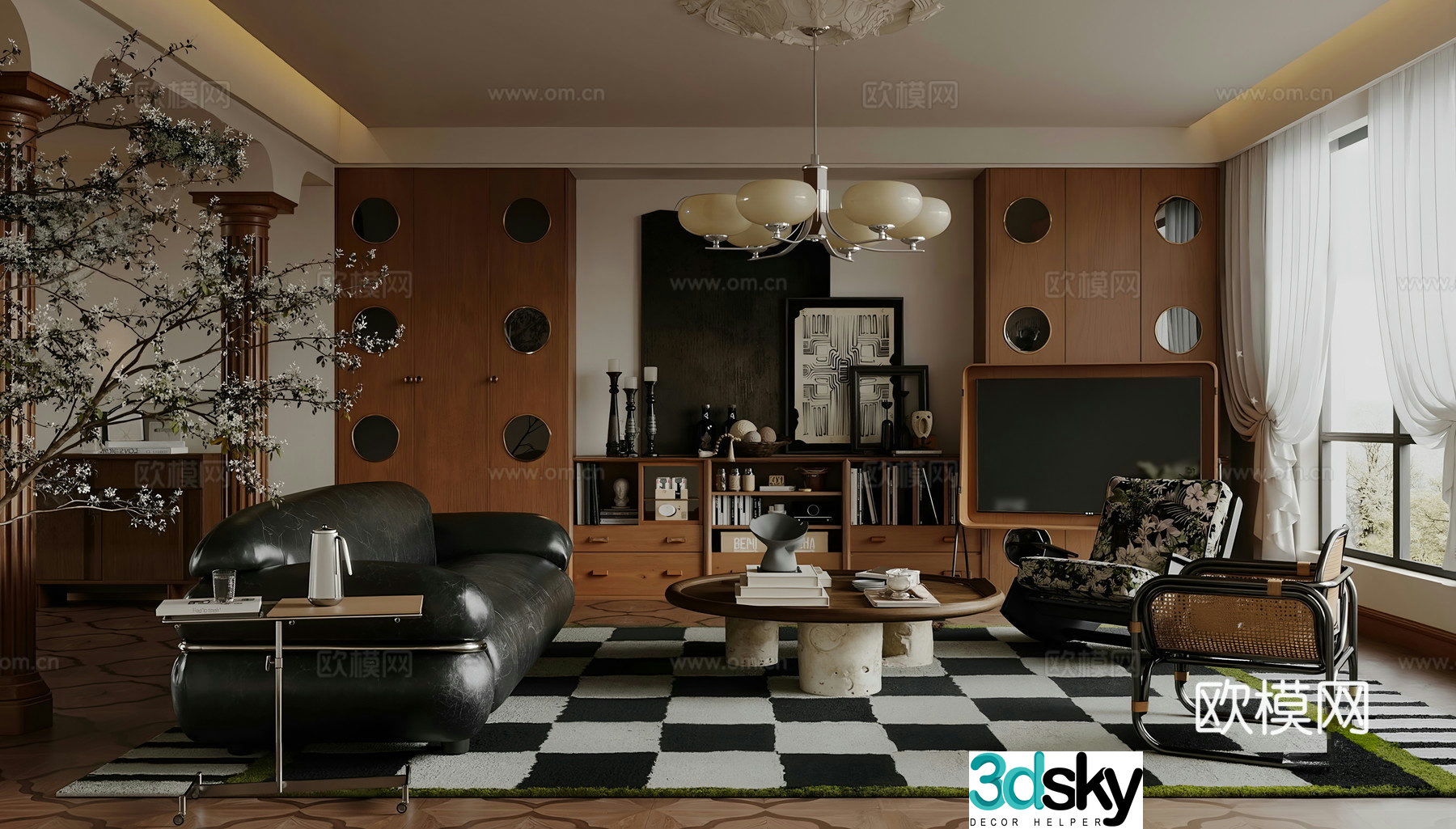 Living room 3d model